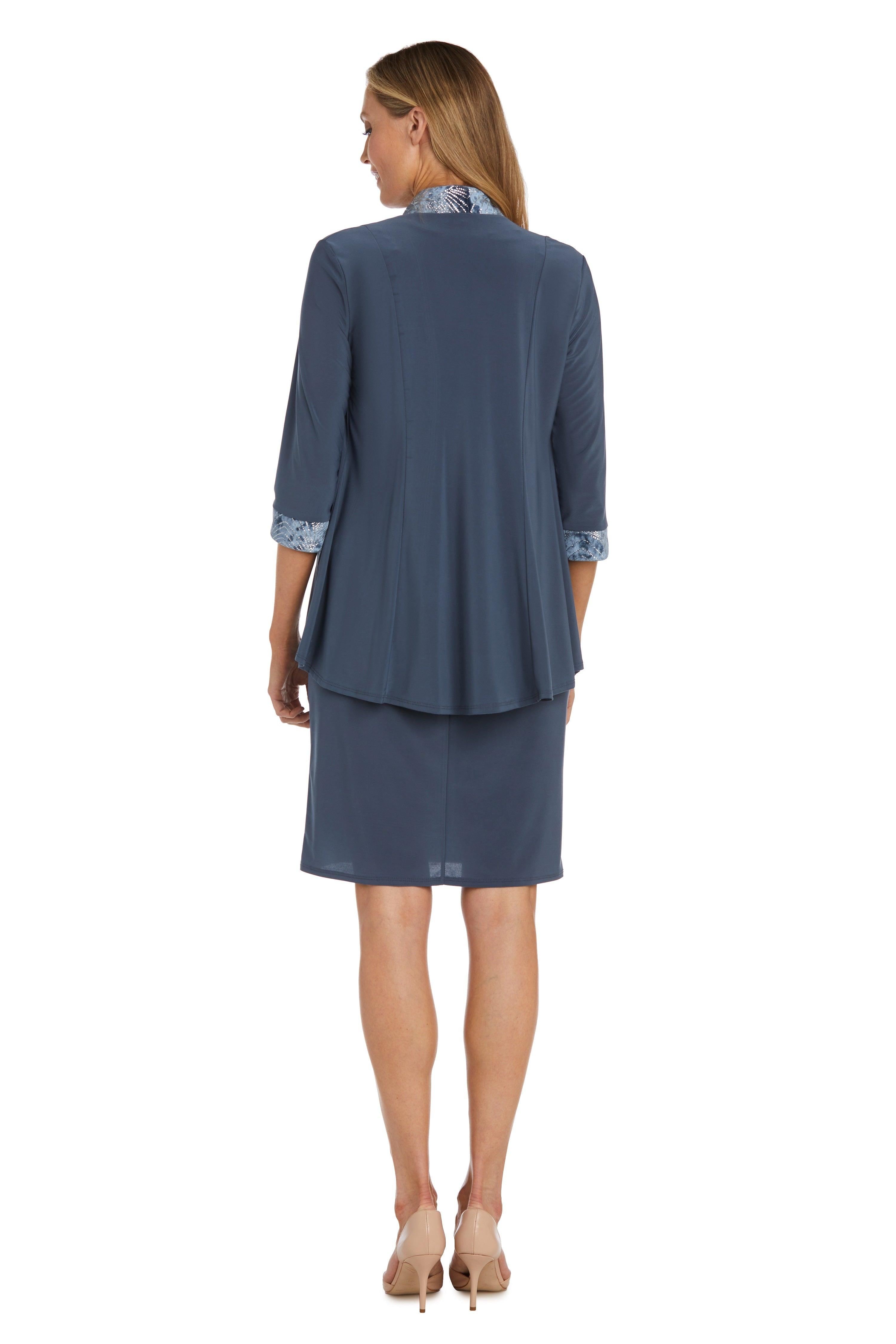 R&M Richards Mother of the Bride Short Dress 9205 - The Dress Outlet