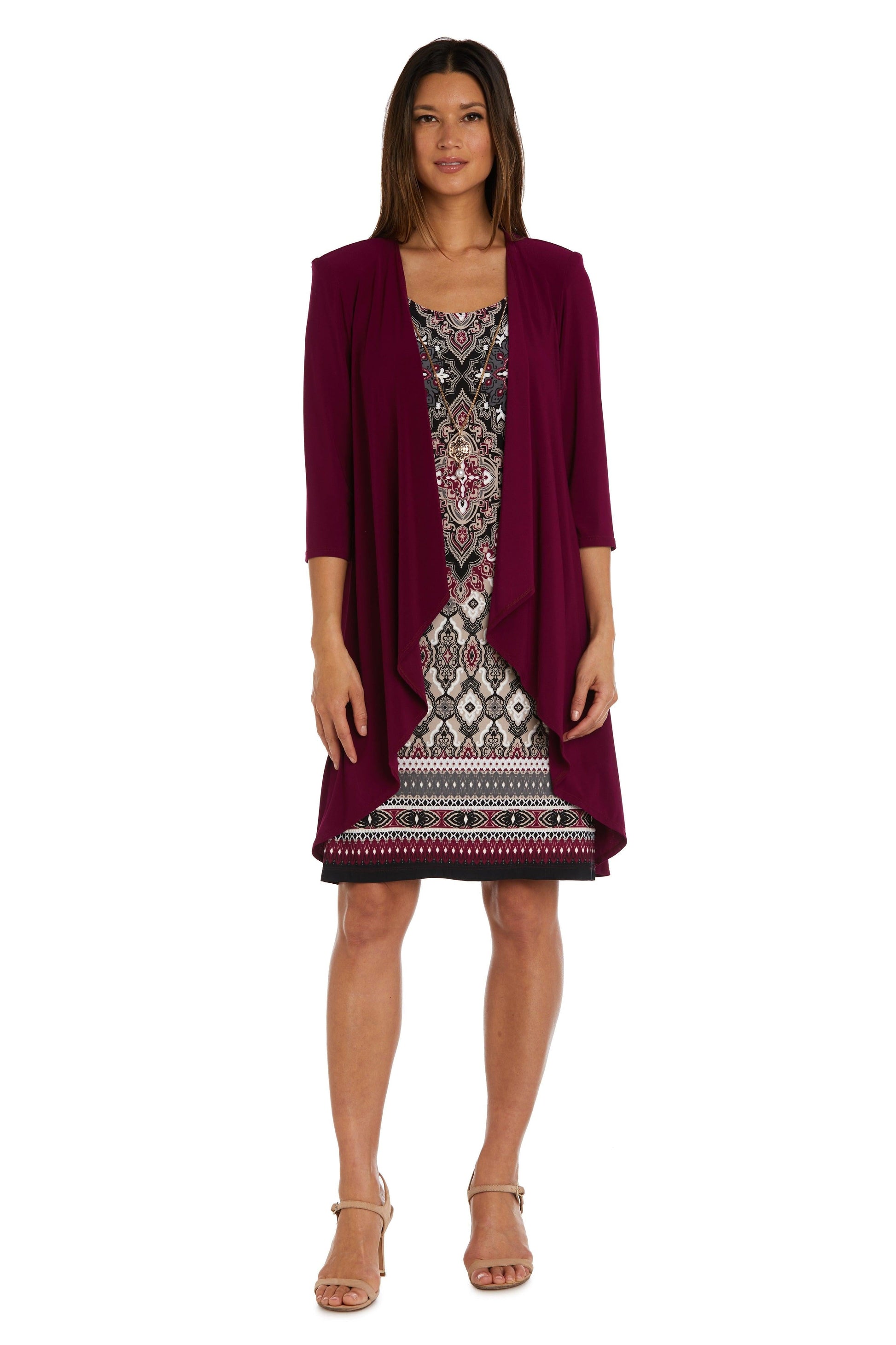 R&M Richards 9667 Mother Of The Bride Short Dress