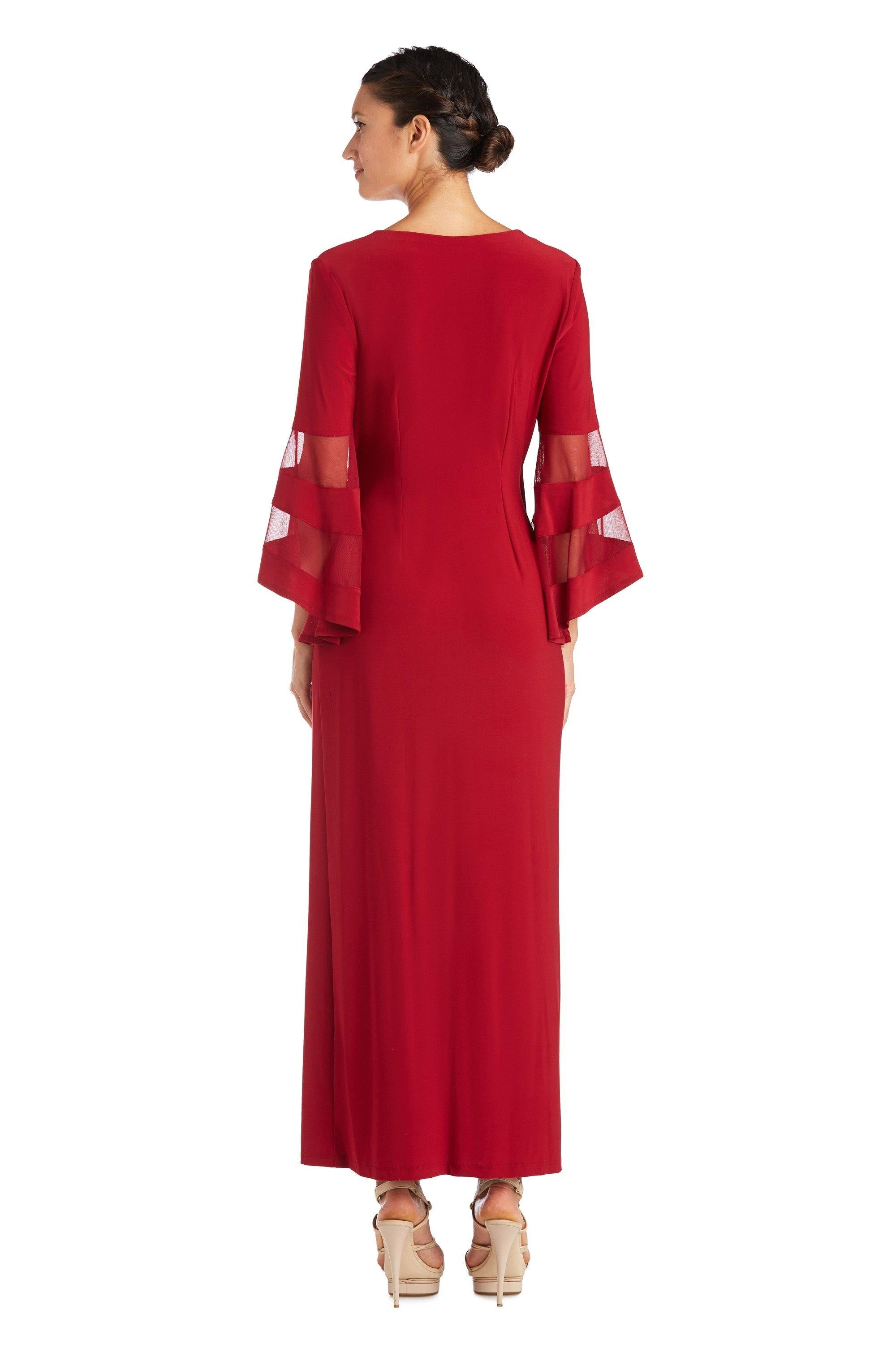 R&M Richards Petite Long Formal Dress 3641P - The Dress Outlet