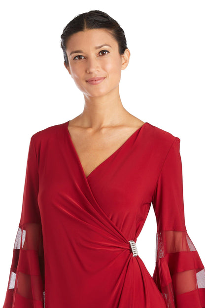 R&M Richards Petite Long Formal Dress 3641P - The Dress Outlet