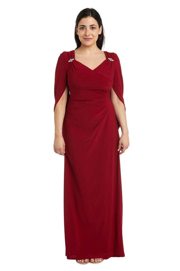 Petite Long Dress Formal Evening R&M Richards 5899P