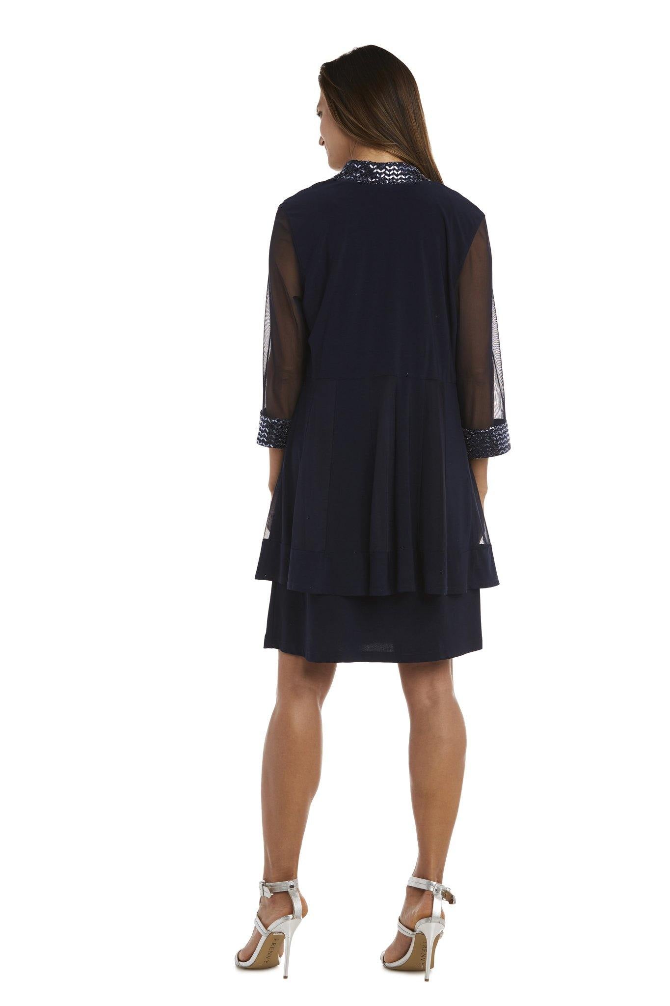 R&M Richards Petite Short Jacket Dress 5327P - The Dress Outlet