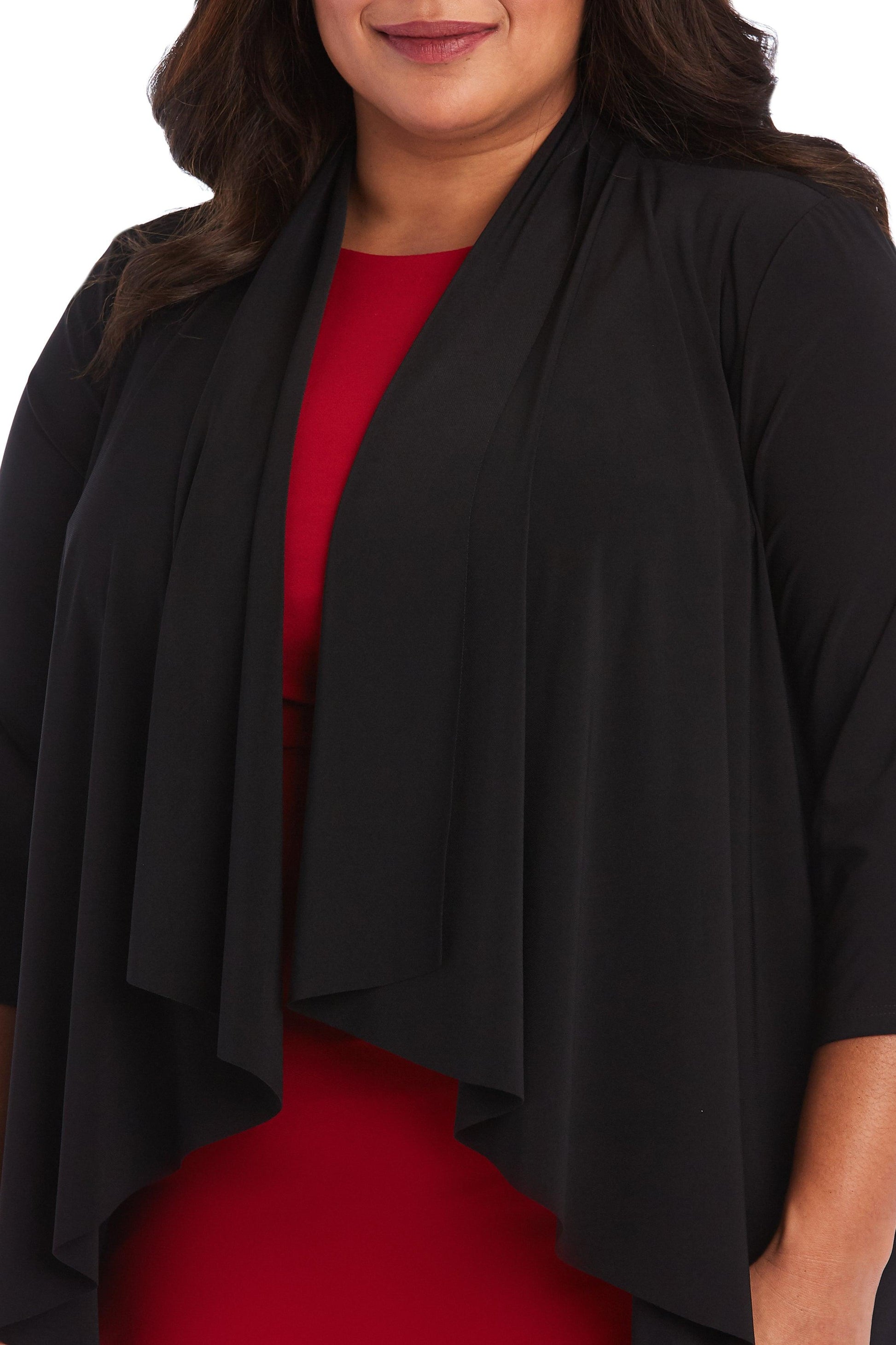 R&M Richards Plus Size Formal Bolero 8244WJ - The Dress Outlet