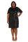 R&M Richards Plus Size Short Capelet Dress 7581W - The Dress Outlet