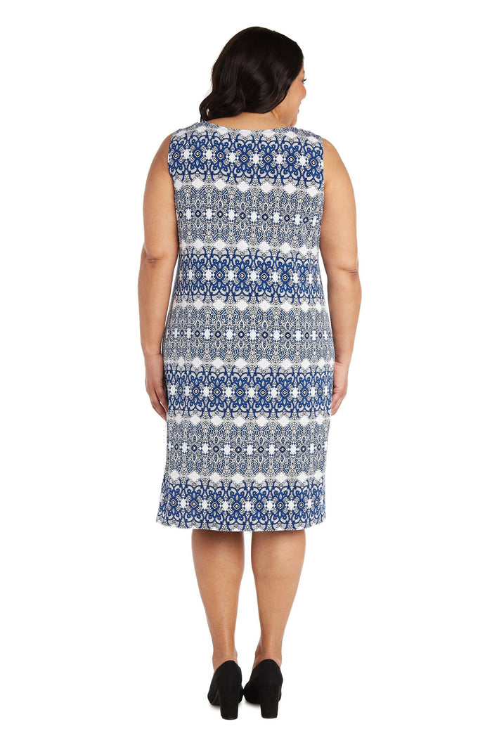 R&M Richards Plus Size Short Jacket Dress 7687W - The Dress Outlet