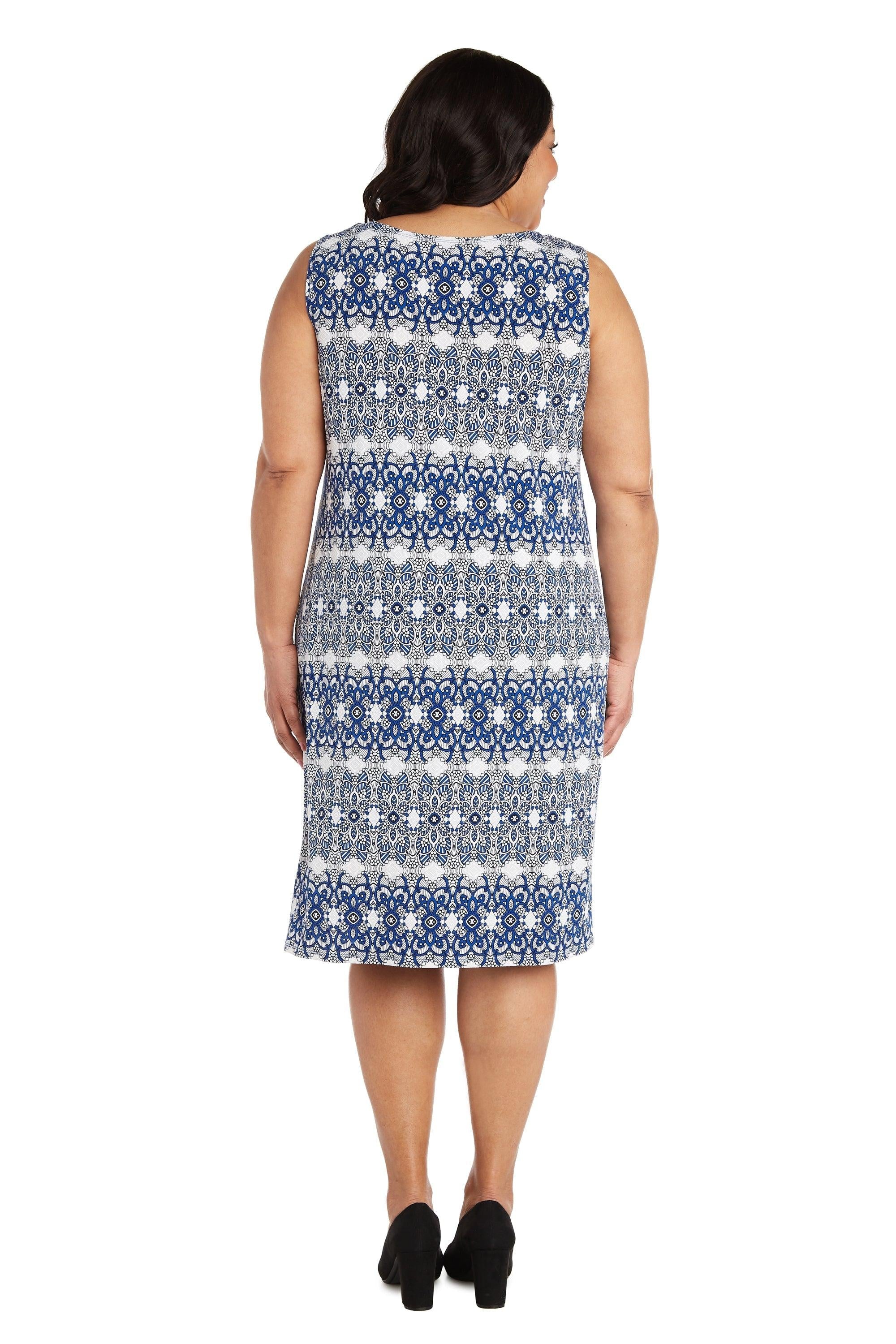 R&M Richards Plus Size Short Jacket Dress 7687W - The Dress Outlet