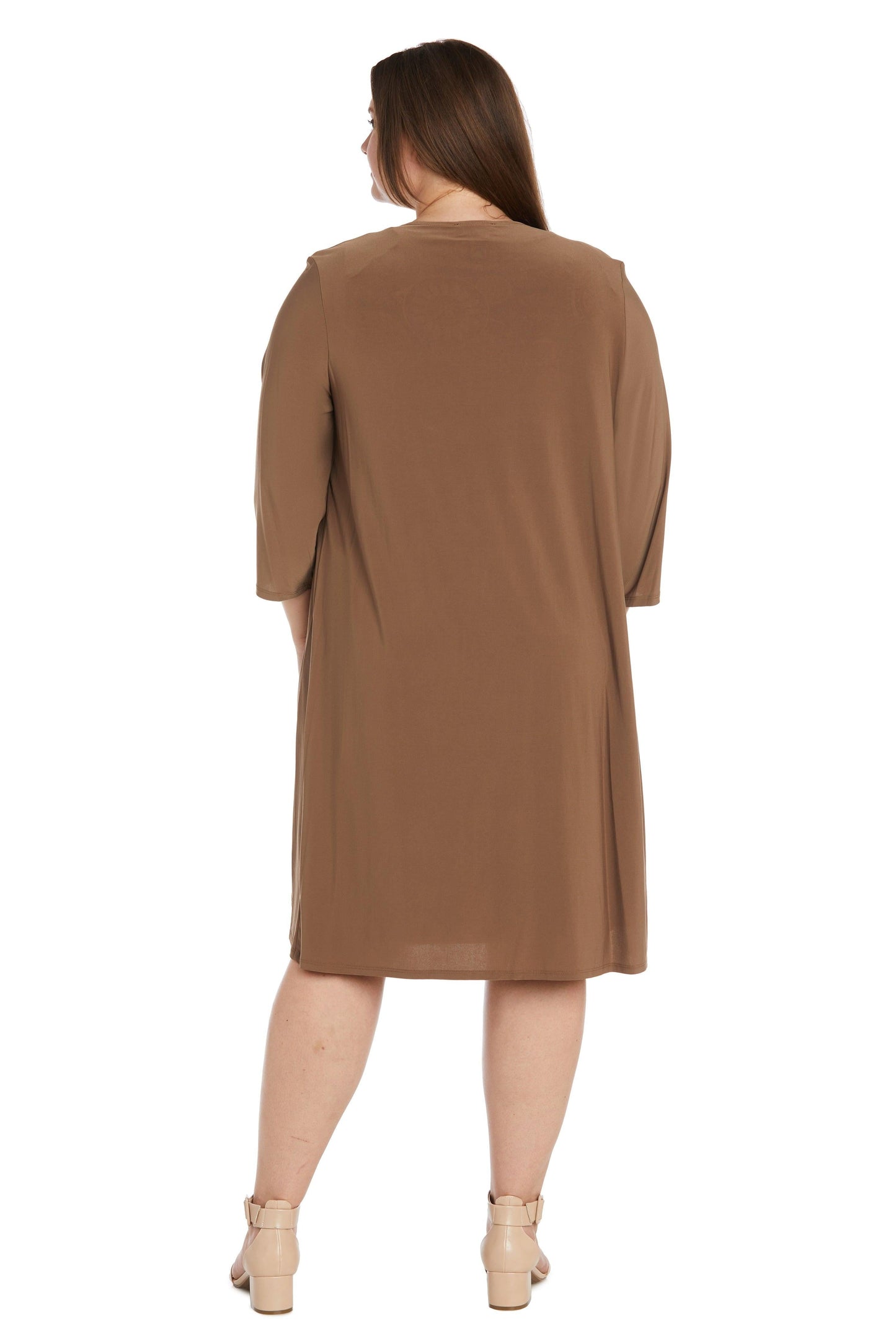 R&M Richards Plus Size Short Jacket Dress 7907W - The Dress Outlet