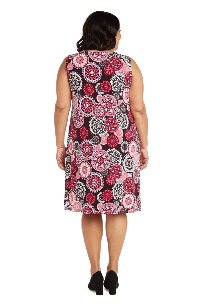 R&M Richards Plus Size Short Jacket Dress 7907W - The Dress Outlet