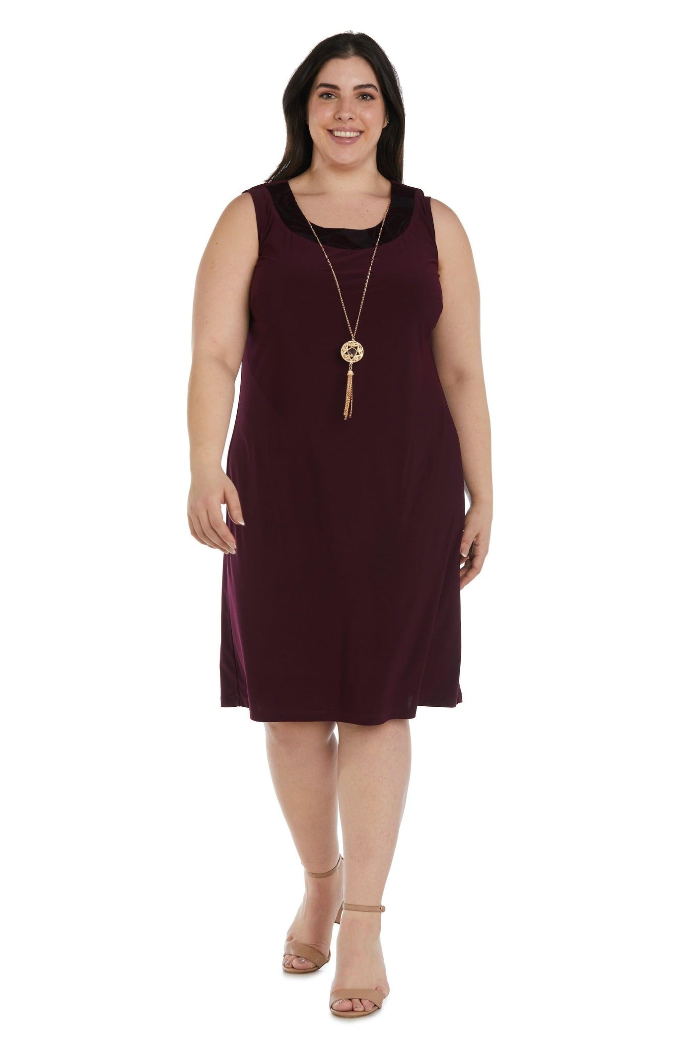 R&M Richards Plus Size Short Jacket Dress 7999W - The Dress Outlet