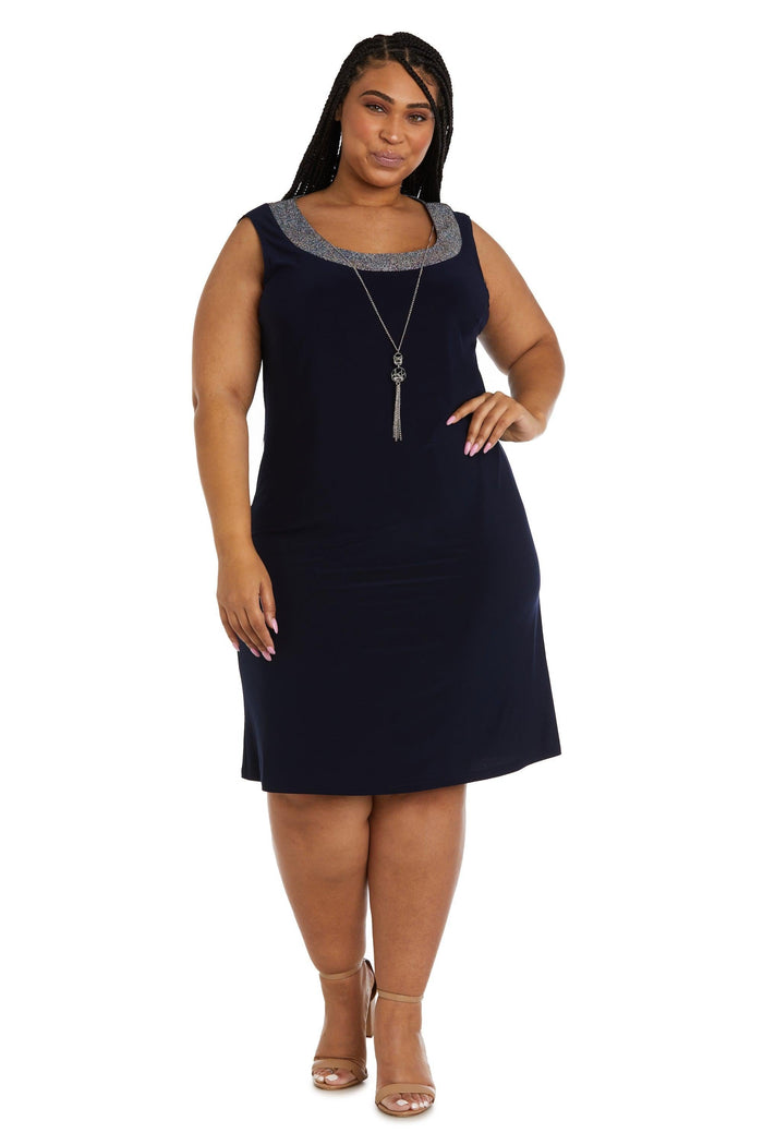 R&M Richards Plus Size Short Jacket Dress 9147W - The Dress Outlet