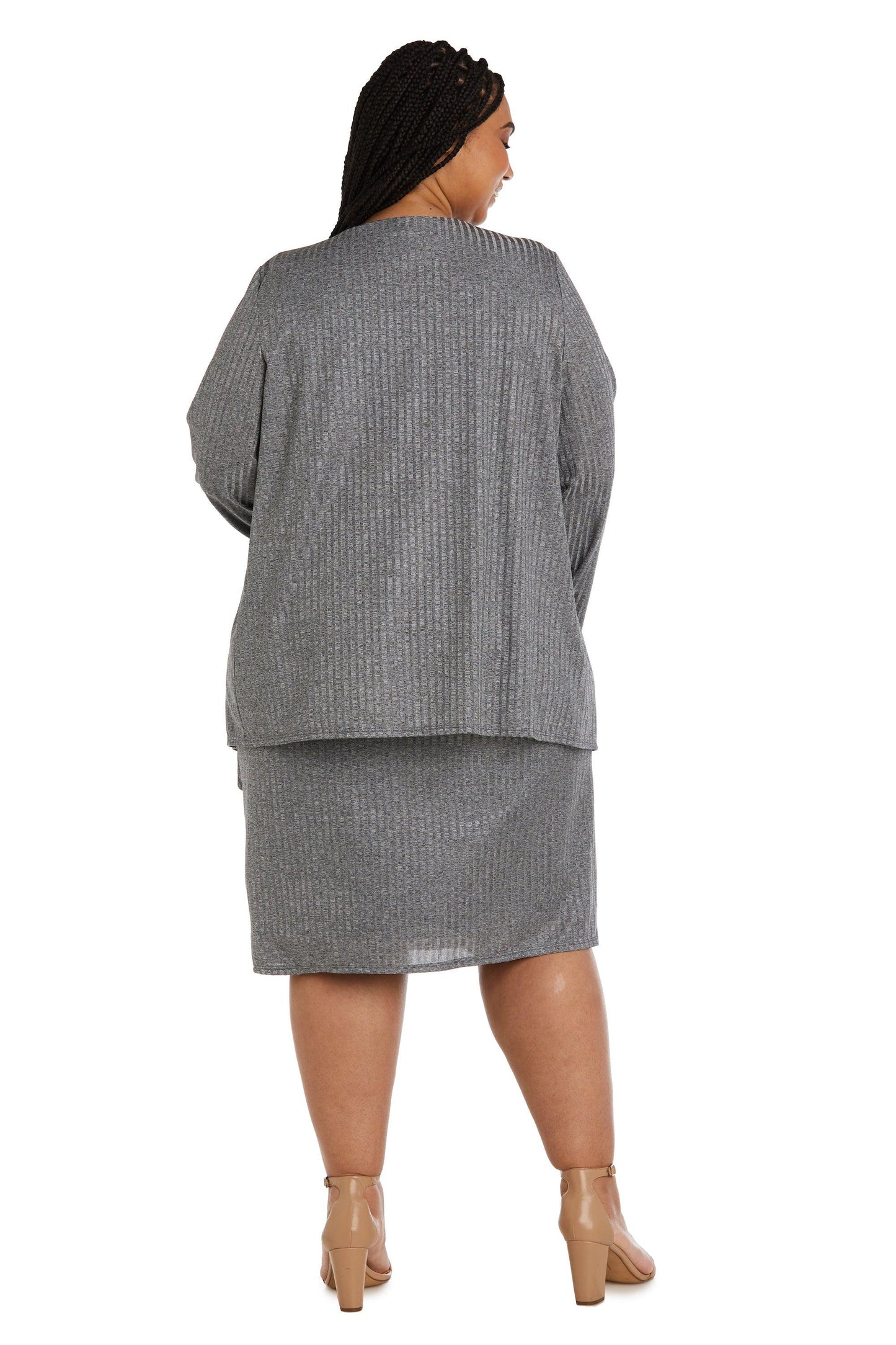 R&M Richards Plus Size Short Jacket Dress 9516W - The Dress Outlet
