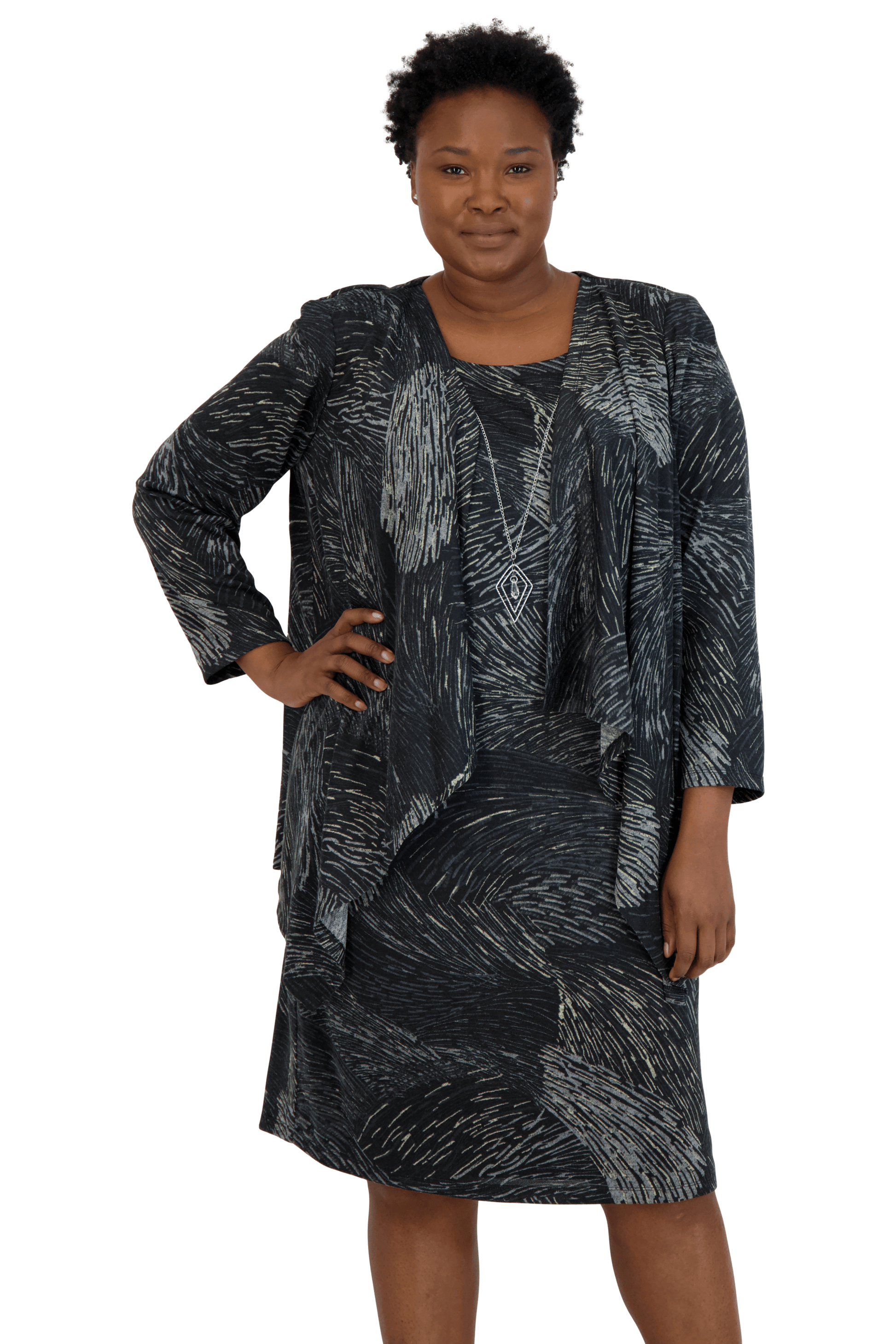 R&M Richards 9156W Plus Size Short Jacket Dress Sale