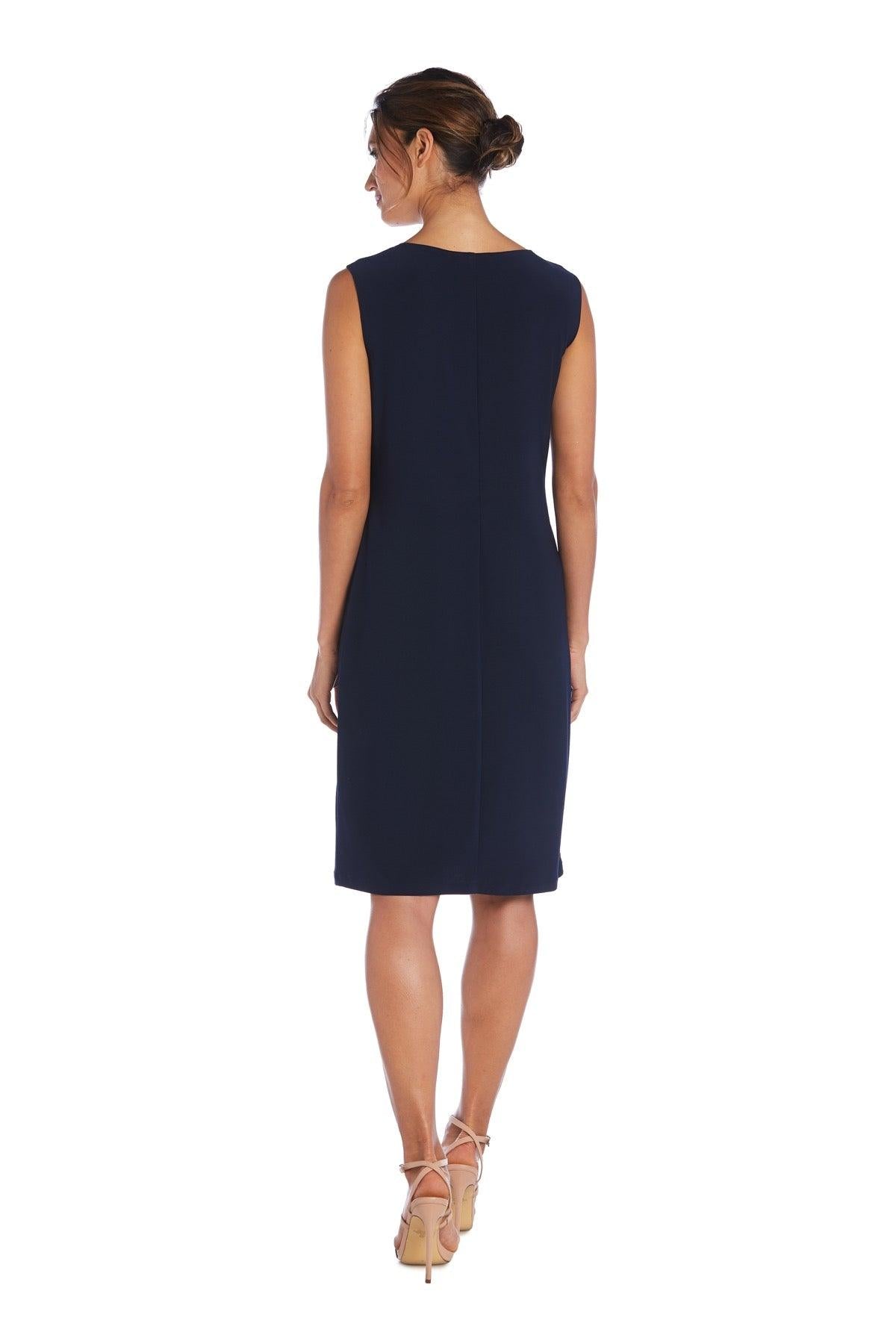 R&M Richards Short 2 Piece Metallic Jacket Dress Sale - The Dress Outlet
