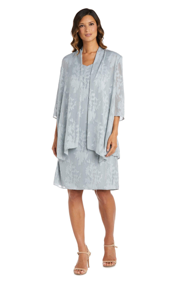 Short Piece Petite Jacket Dress Dress R&M Richards 9458