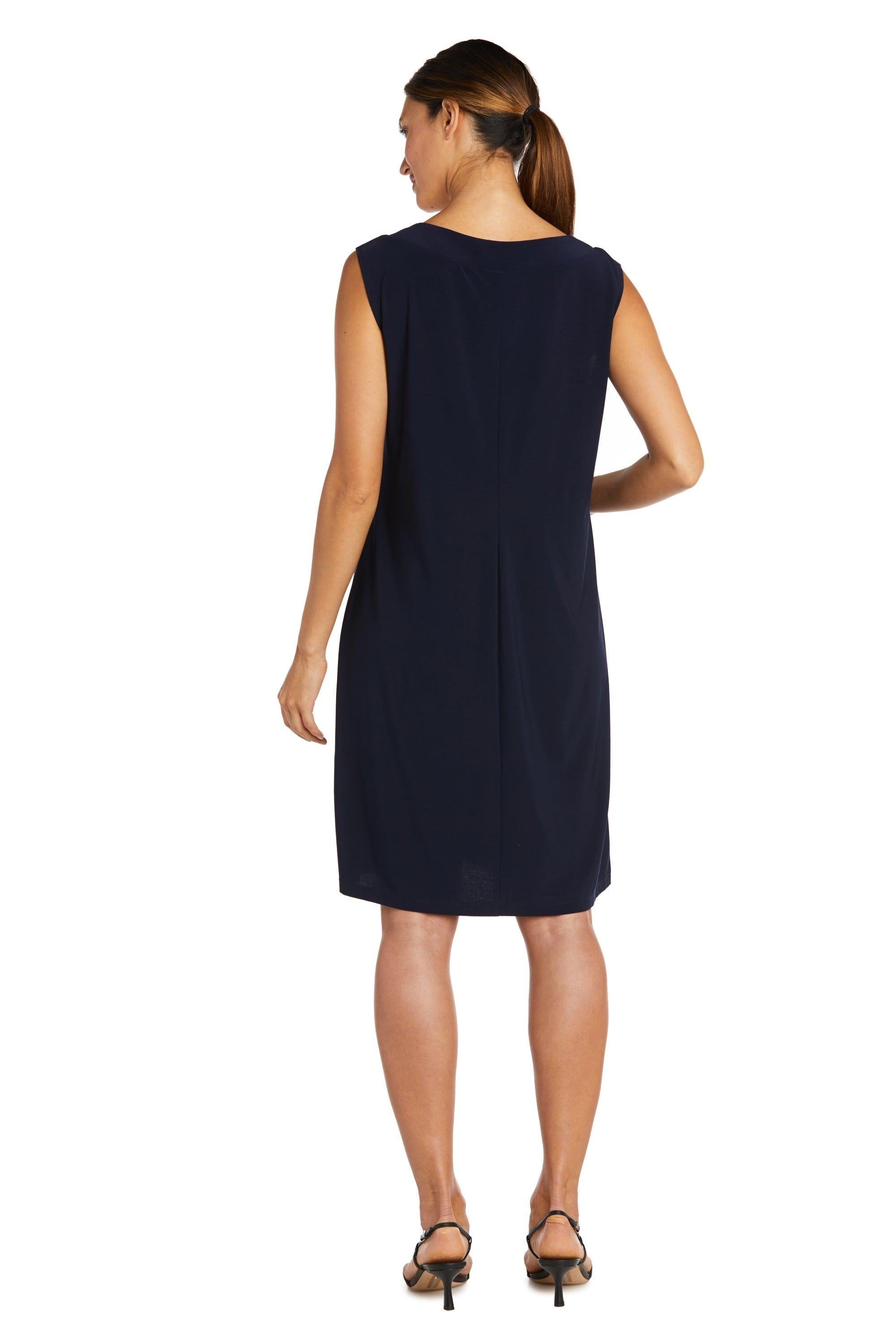 R&M Richards 8442P Short Beaded Petite Jacket Dress