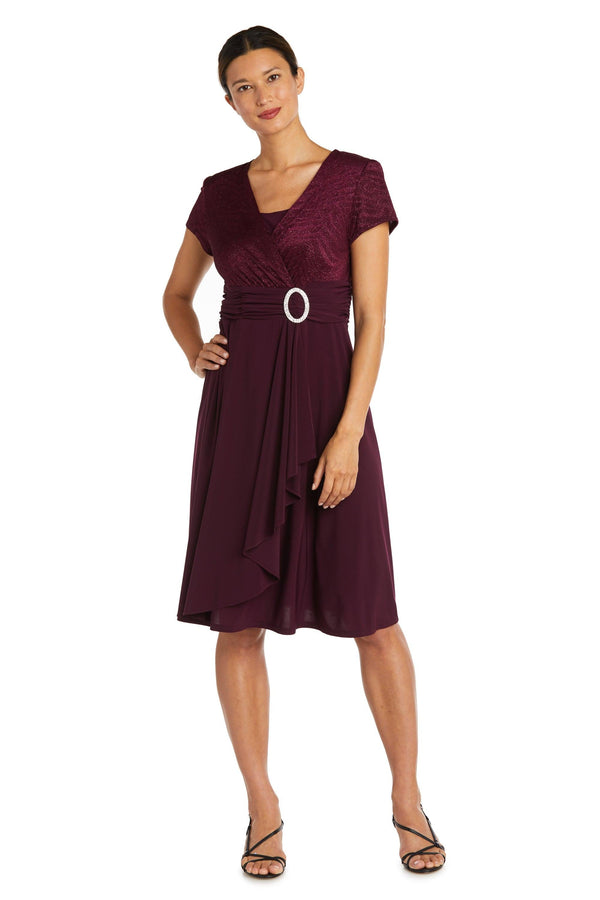 Short Petite Dress Cocktail R&M Richards 9109P
