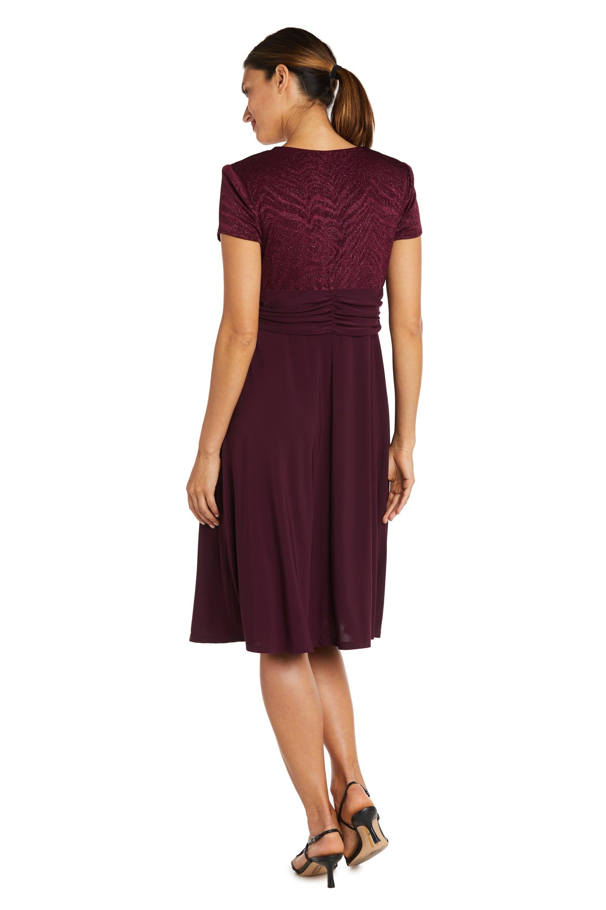 R&M Richards 9109P Short Cocktail Petite Dress