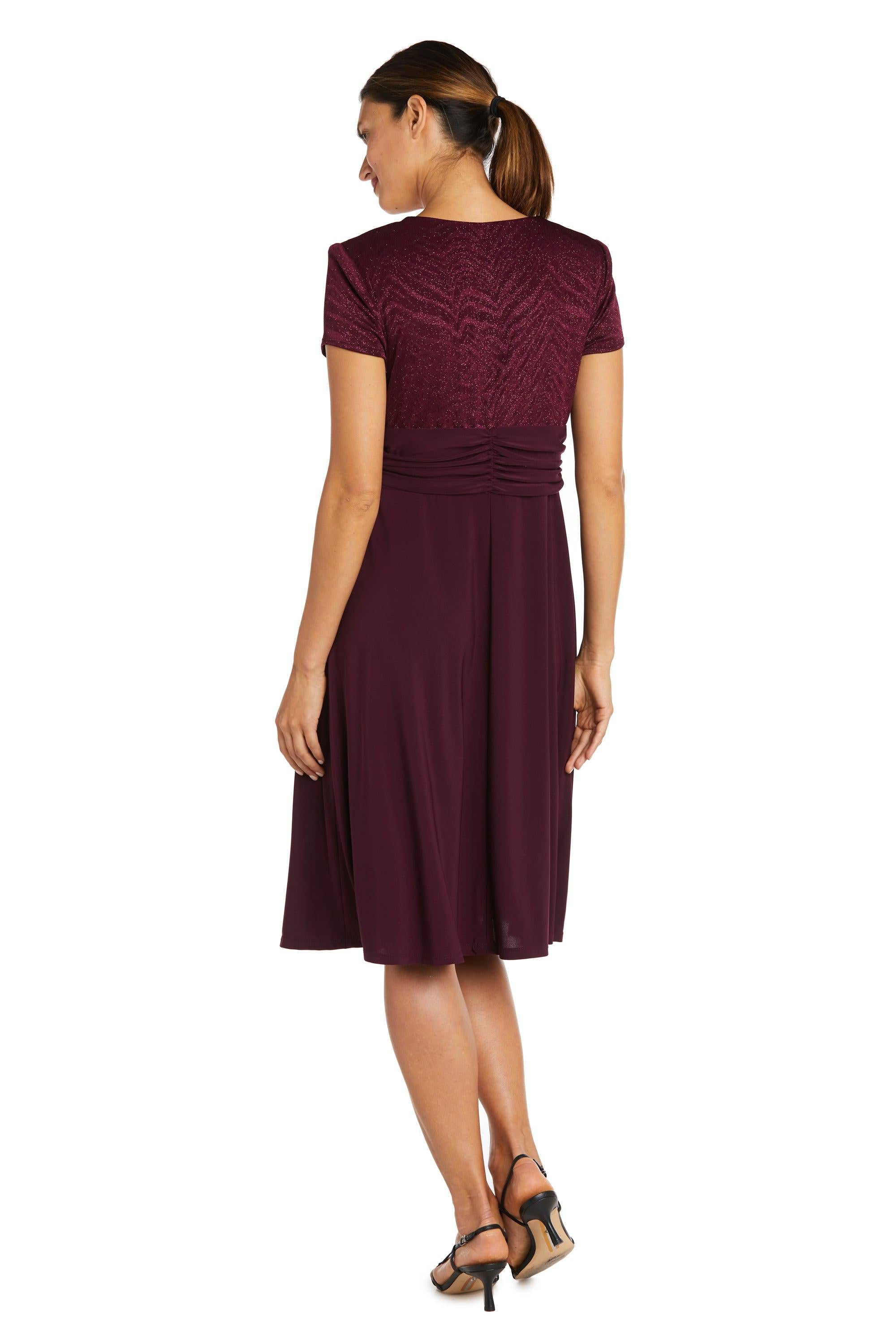 R&M Richards Short Cocktail Petite Dress 9109P - The Dress Outlet
