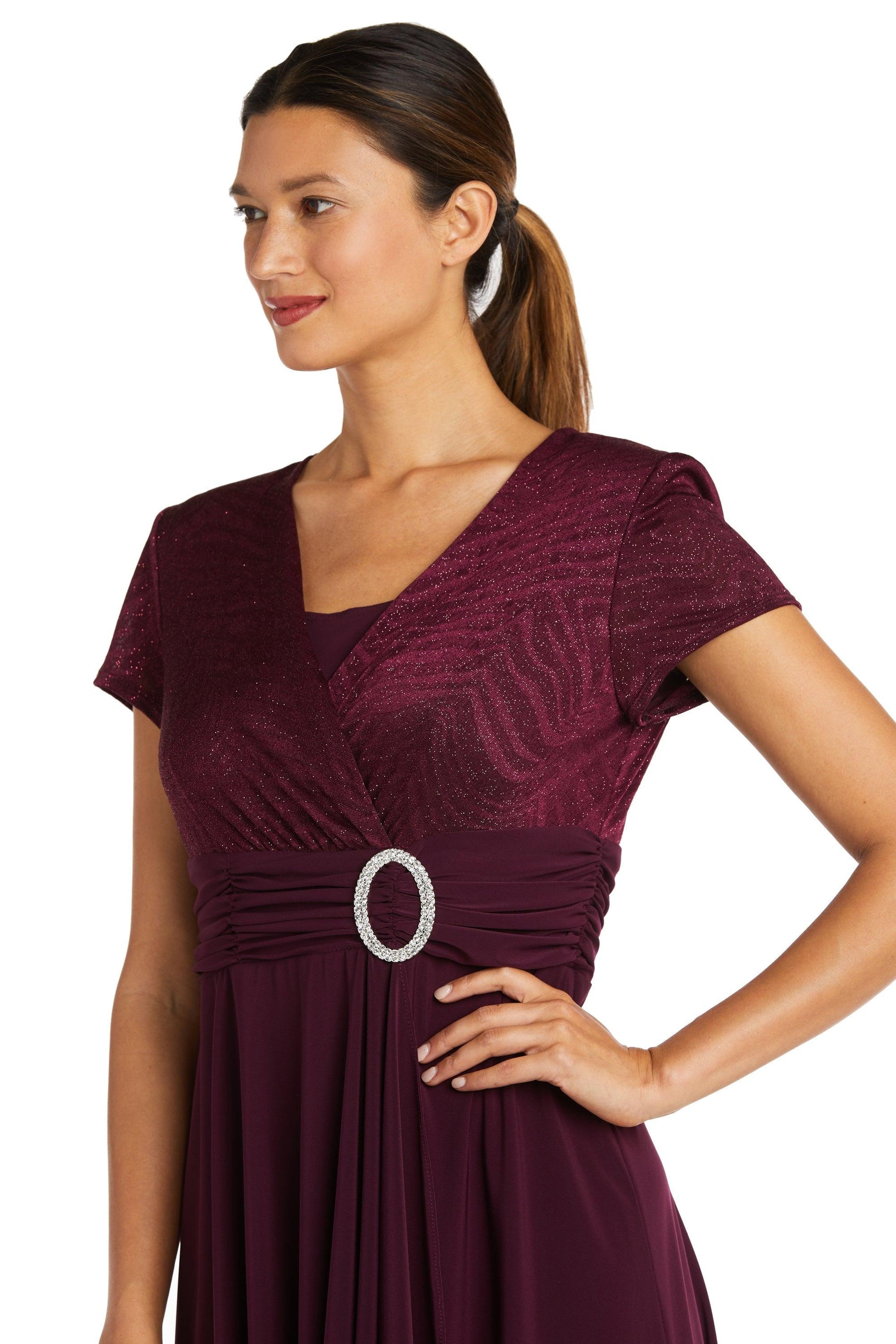 R&M Richards 9109P Short Cocktail Petite Dress
