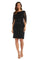 R&M Richards Short Cocktail Petite Lace Dress 9501P - The Dress Outlet