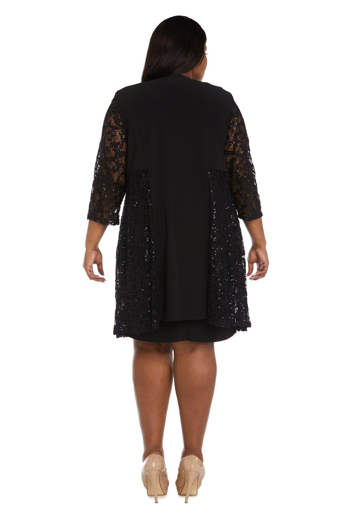 R&M Richards Short Formal Dress 2689W - The Dress Outlet