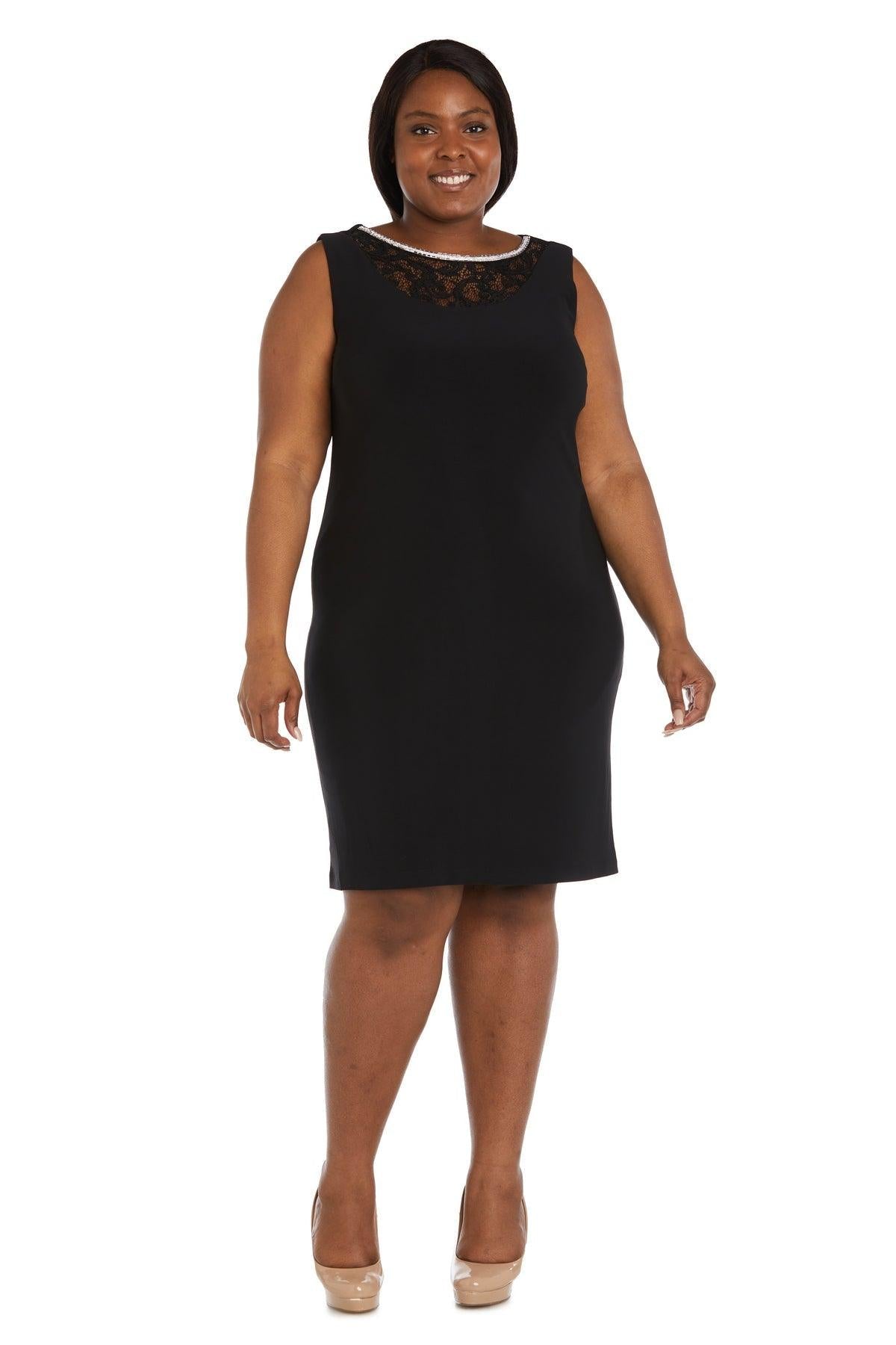 Black R&M Richards 2689W Short Formal Dress for $39.99 – The Dress Outlet