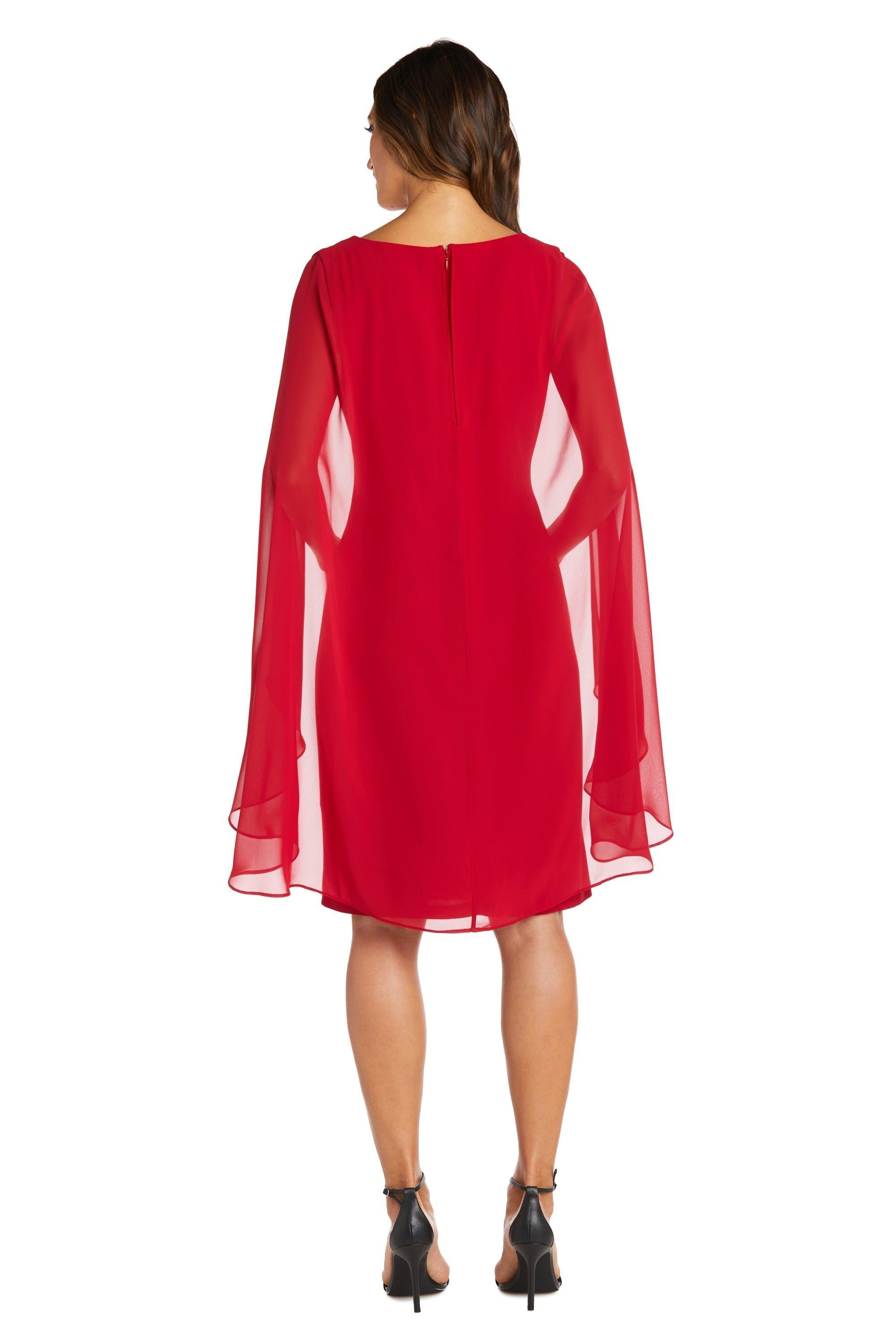 R&M Richards Short Formal Dress Red