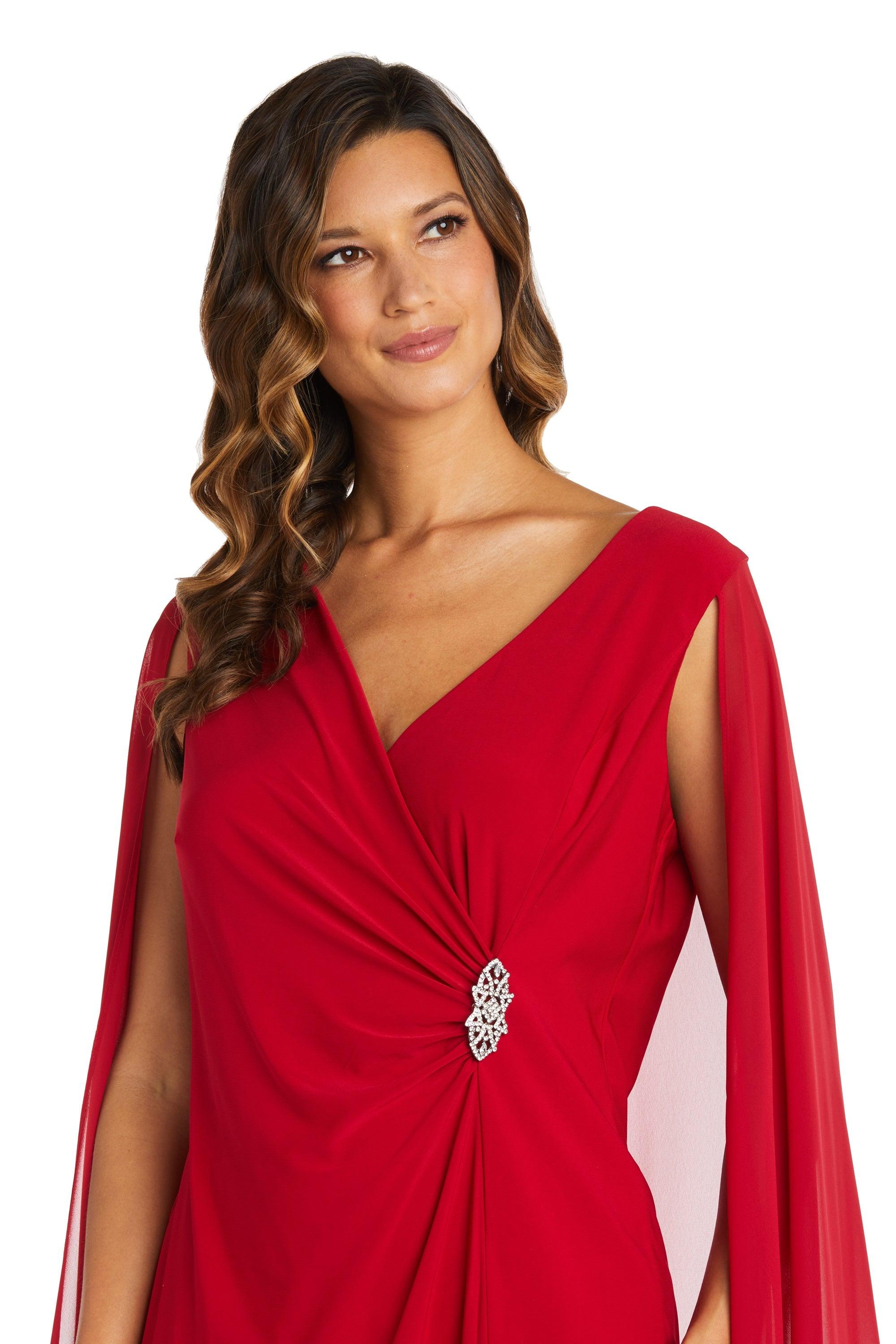 R&M Richards Short Formal Dress Red