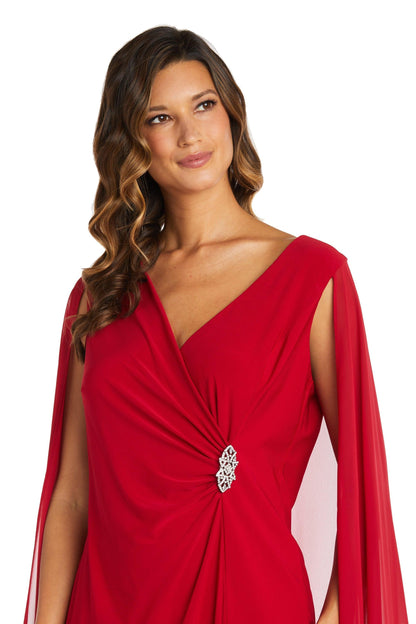 R&M Richards Short Formal Dress Red
