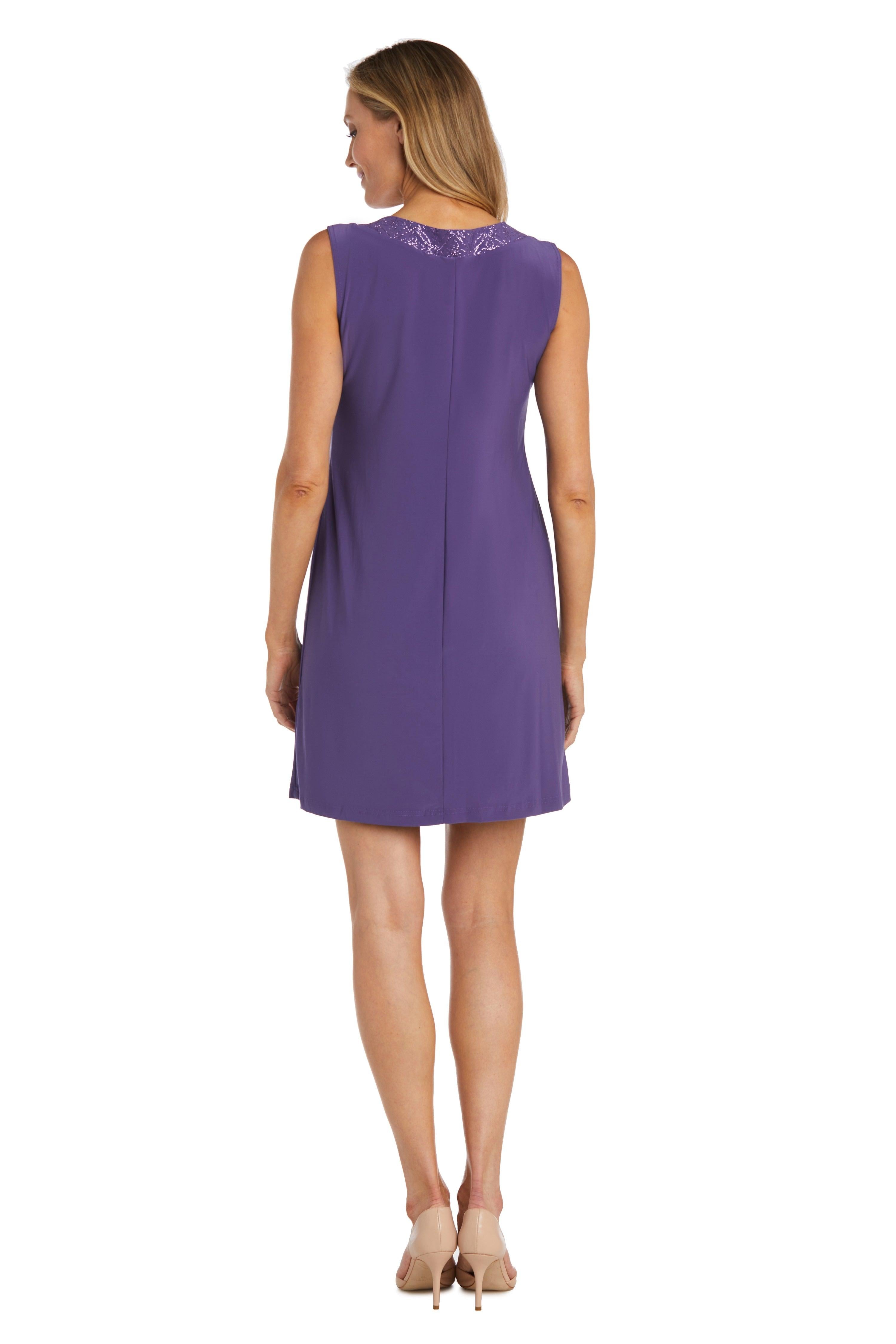 R&M Richards Short Formal Petite Jacket Dress 8271P - The Dress Outlet