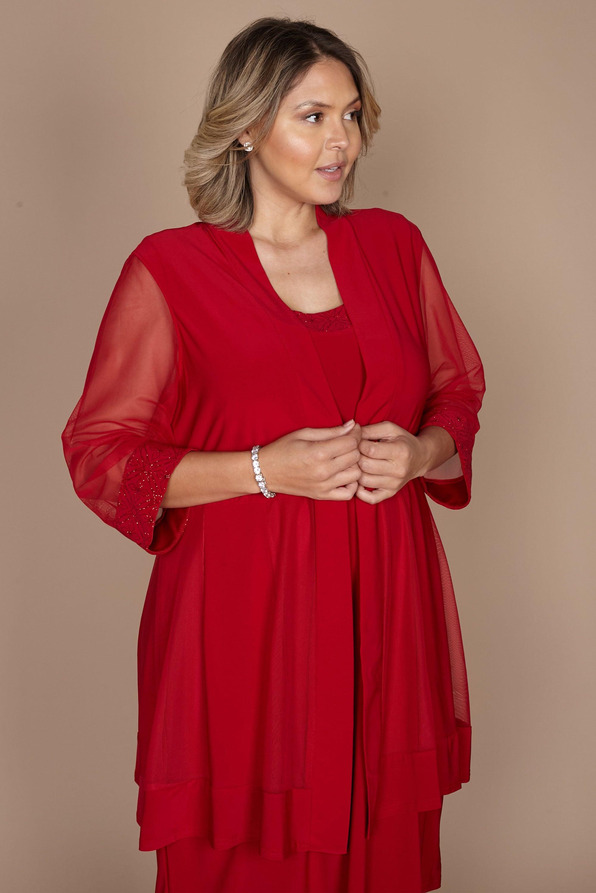 R&M Richards Short Formal Petite Jacket Dress 8271P - The Dress Outlet