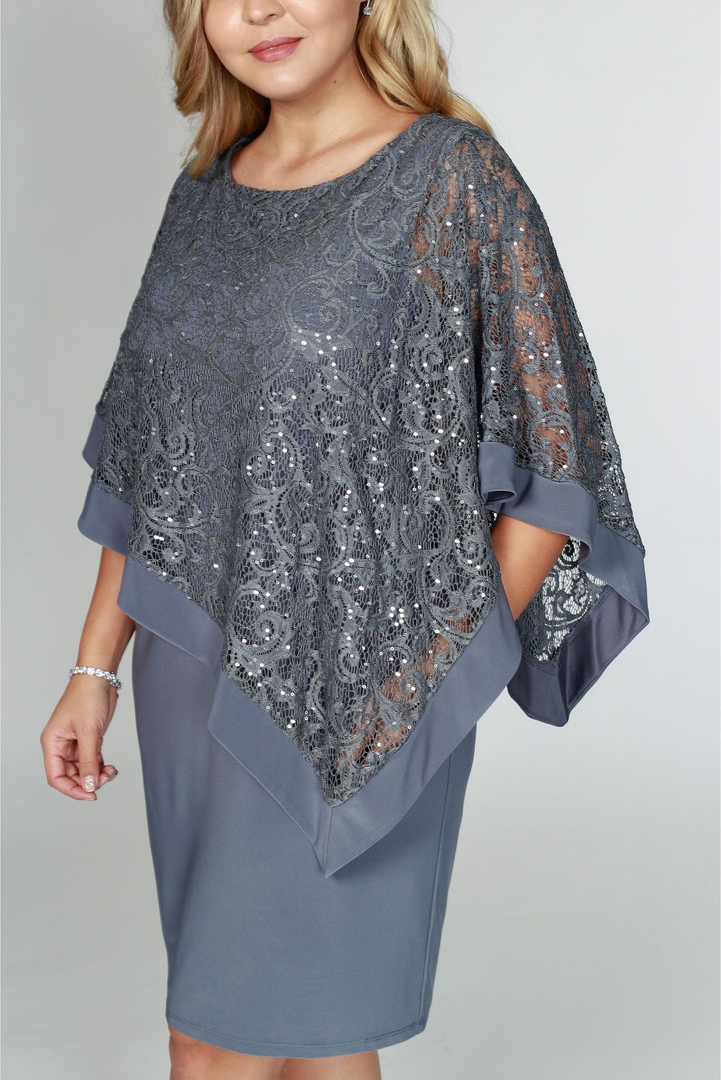 R&M Richards Short Mother of the Bride Dress 2292 - The Dress Outlet
