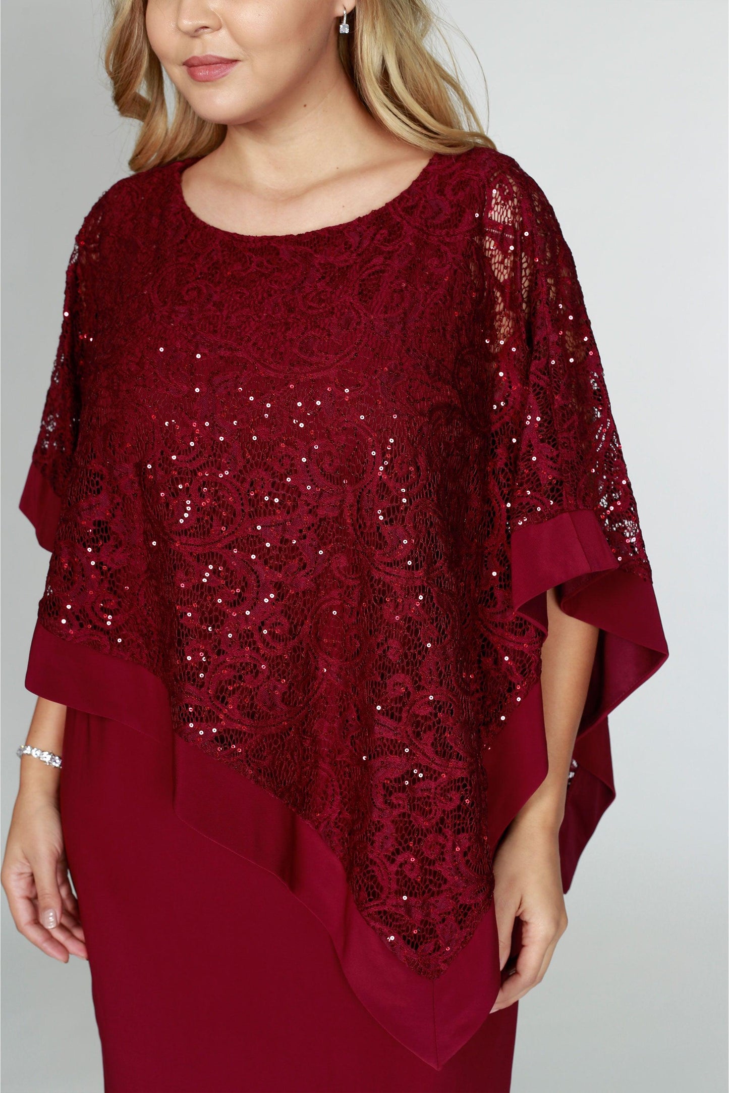 R&M Richards Short Mother of the Bride Dress 2292 - The Dress Outlet