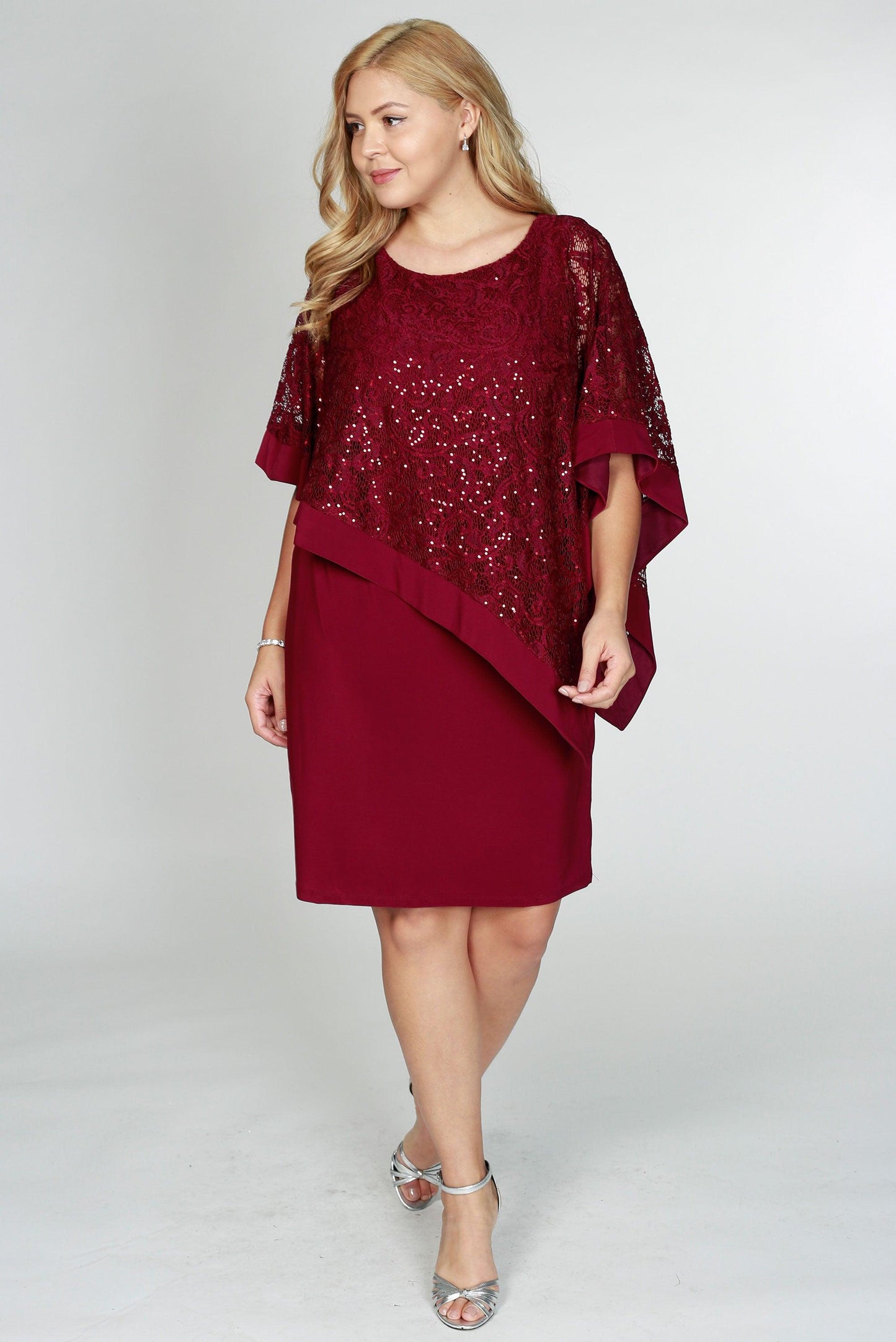 R&M Richards Short Mother of the Bride Dress 2292 - The Dress Outlet