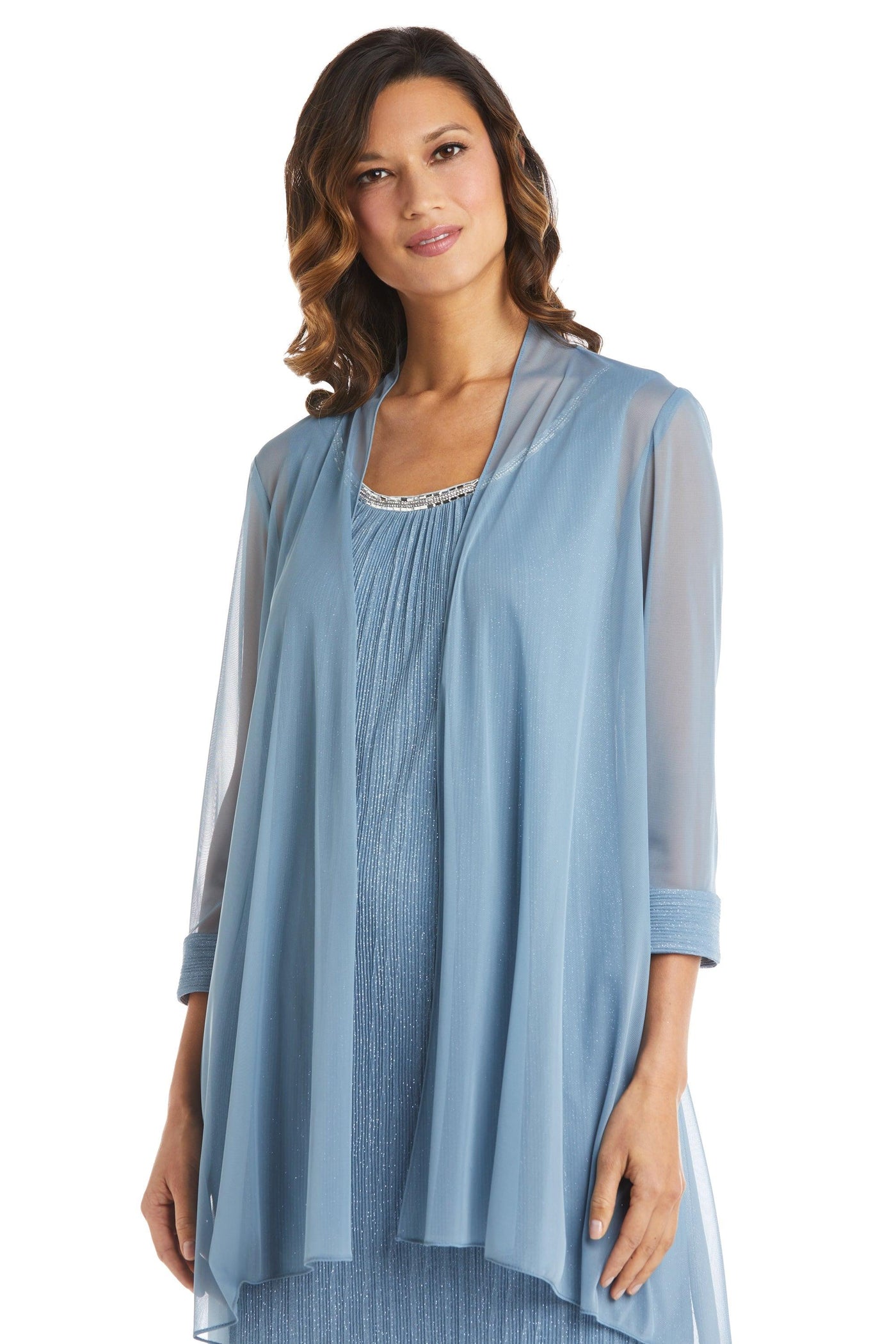 R&M Richards Short Mother of the Bride Dress 2583 - The Dress Outlet