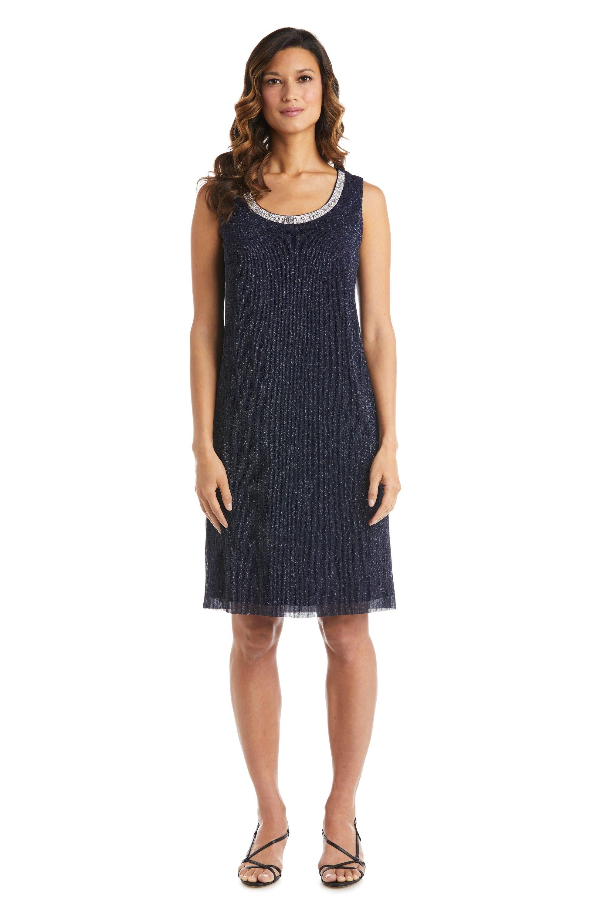 R&M Richards Short Mother of the Bride Dress 2583 - The Dress Outlet