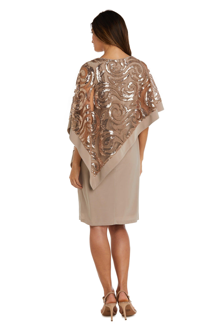 R&M Richards Short Mother of the Bride Dress 2584 - The Dress Outlet