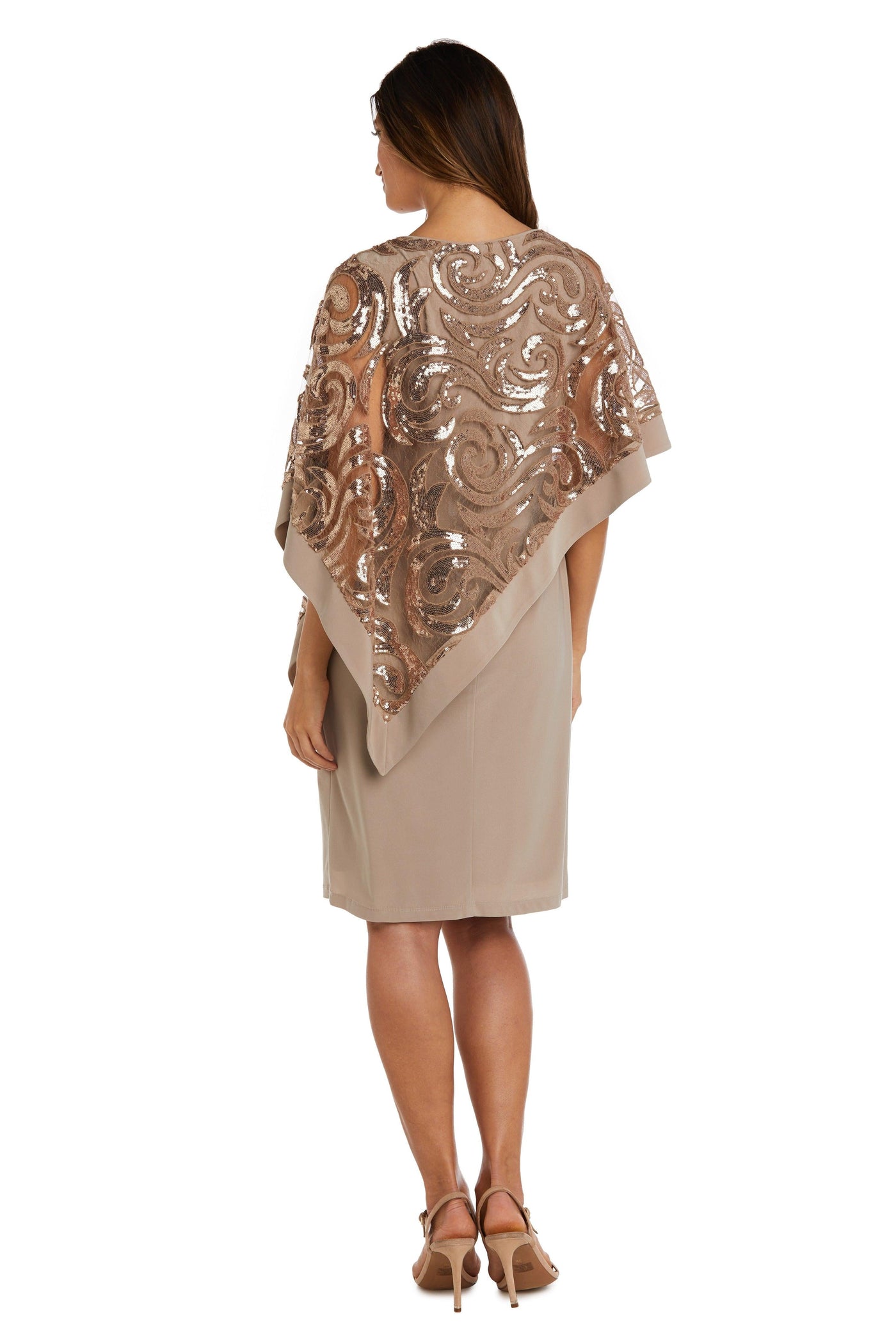 R&M Richards Short Mother of the Bride Dress 2584 - The Dress Outlet