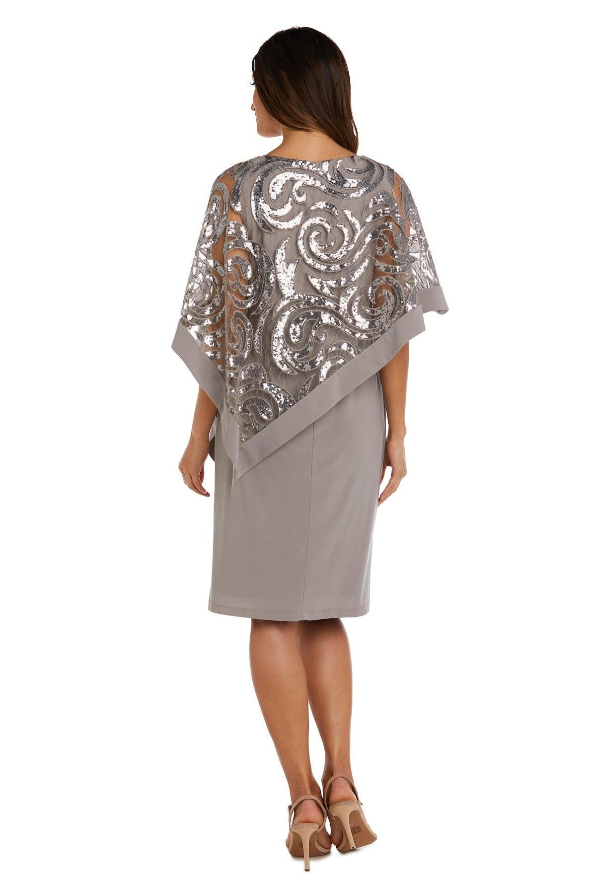 R&M Richards Short Mother of the Bride Dress 2584 - The Dress Outlet