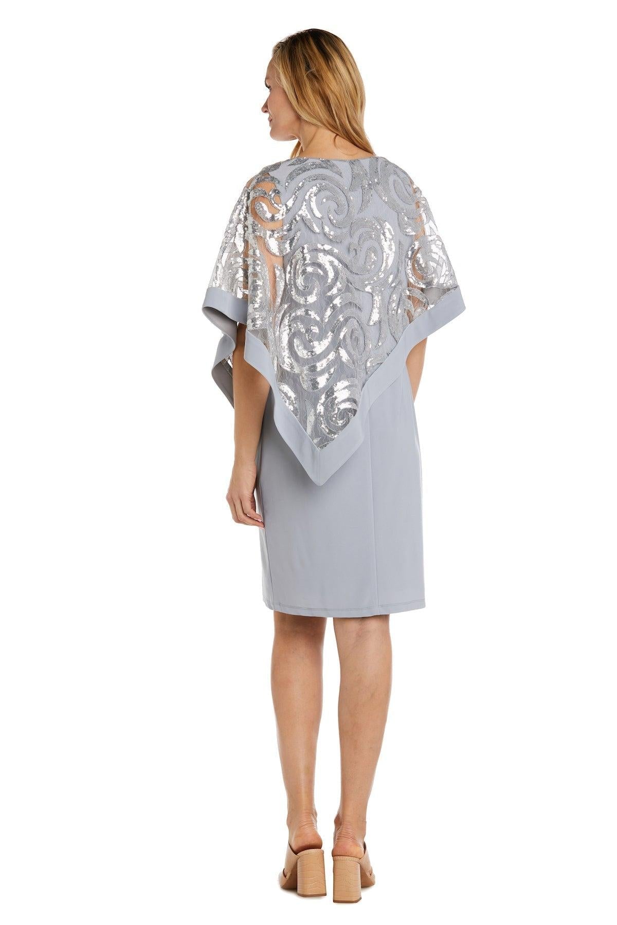 R&M Richards Short Mother of the Bride Dress 2584 - The Dress Outlet