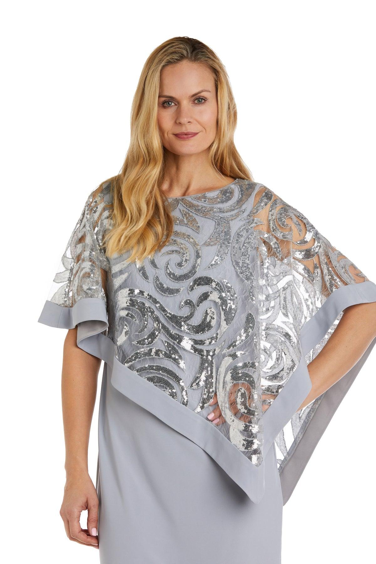 R&M Richards Short Mother of the Bride Dress 2584 - The Dress Outlet