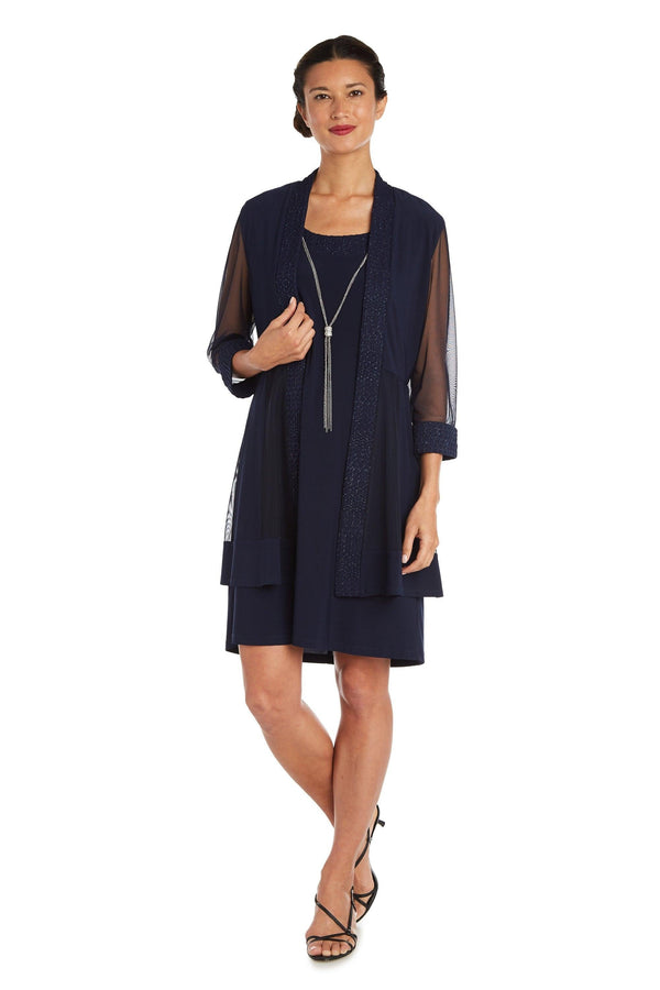 Short Mother Of The Bride Dress R&M Richards 5394
