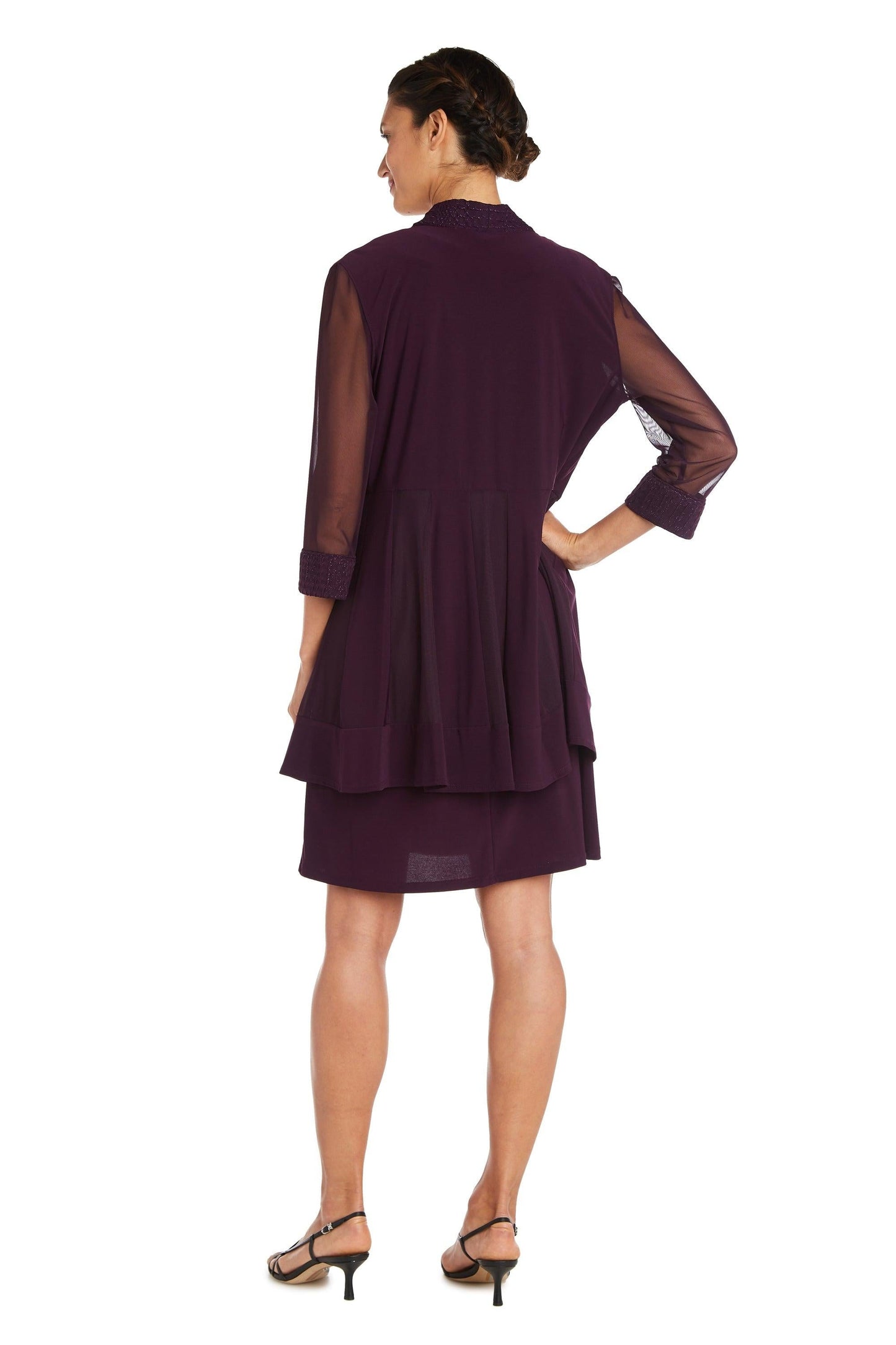 R&M Richards Short Mother of the Bride Dress 5394 - The Dress Outlet