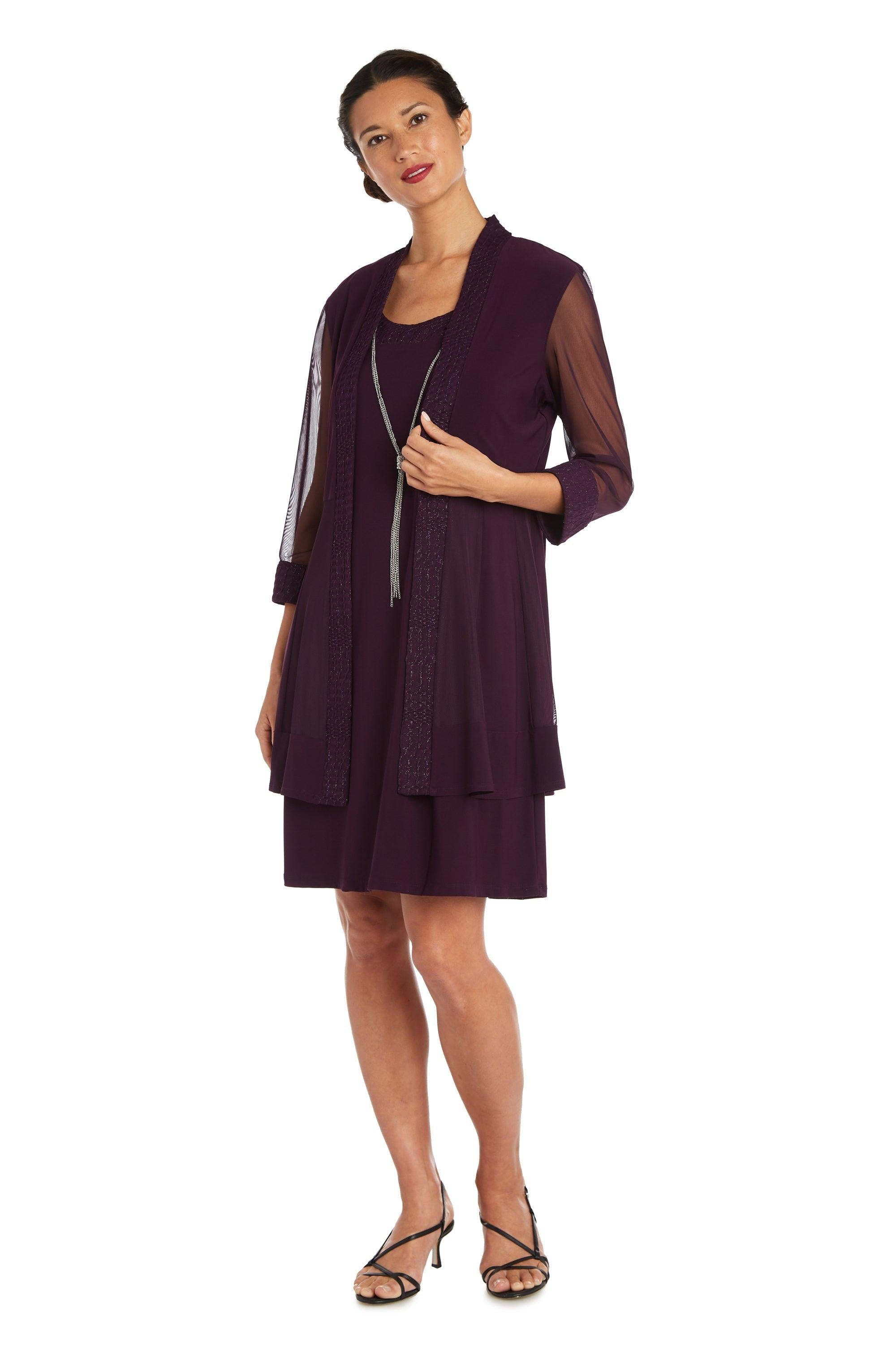 R&M Richards Short Mother of the Bride Dress 5394 - The Dress Outlet