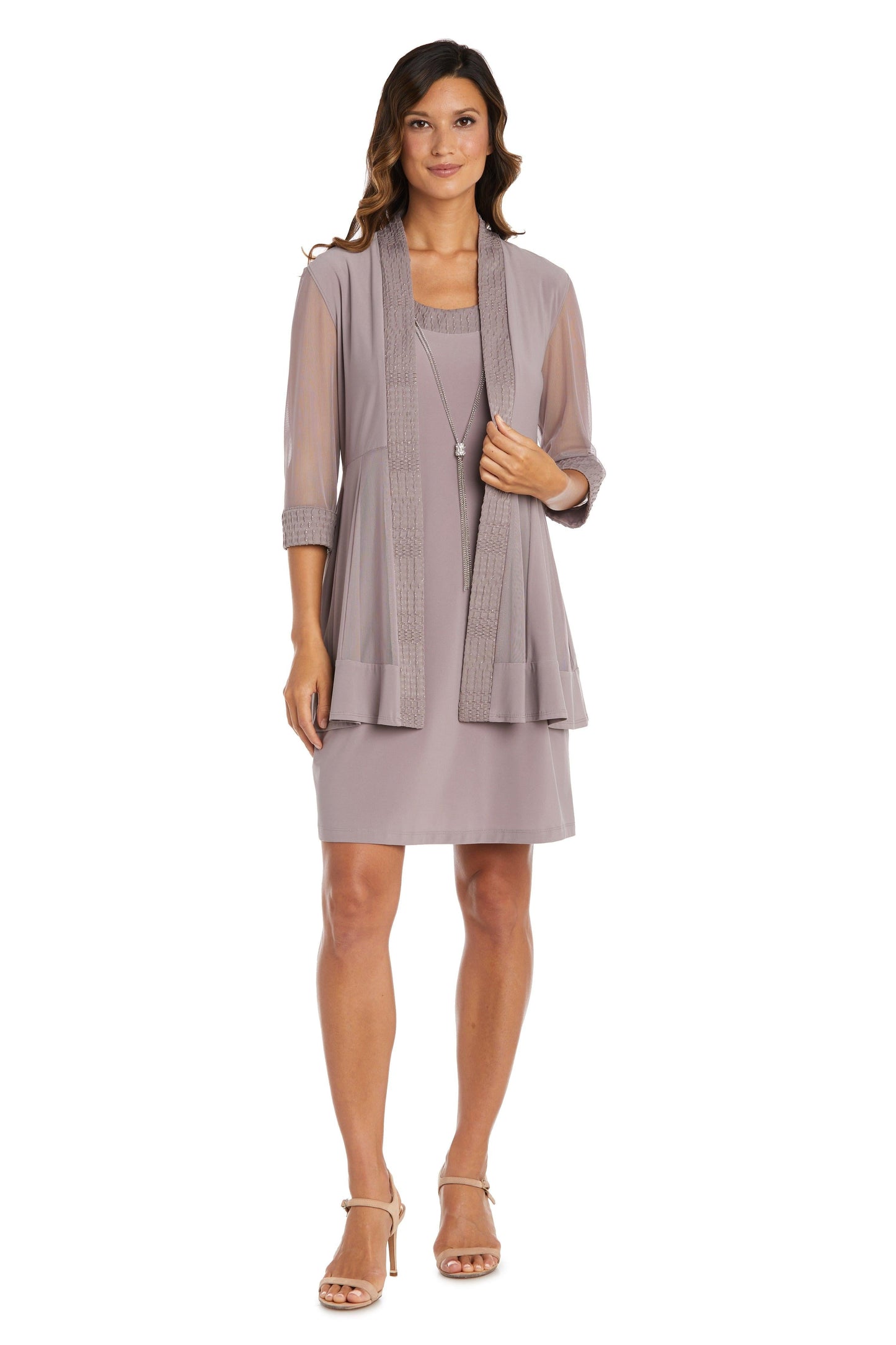 R&M Richards Short Mother of the Bride Dress 5394 - The Dress Outlet