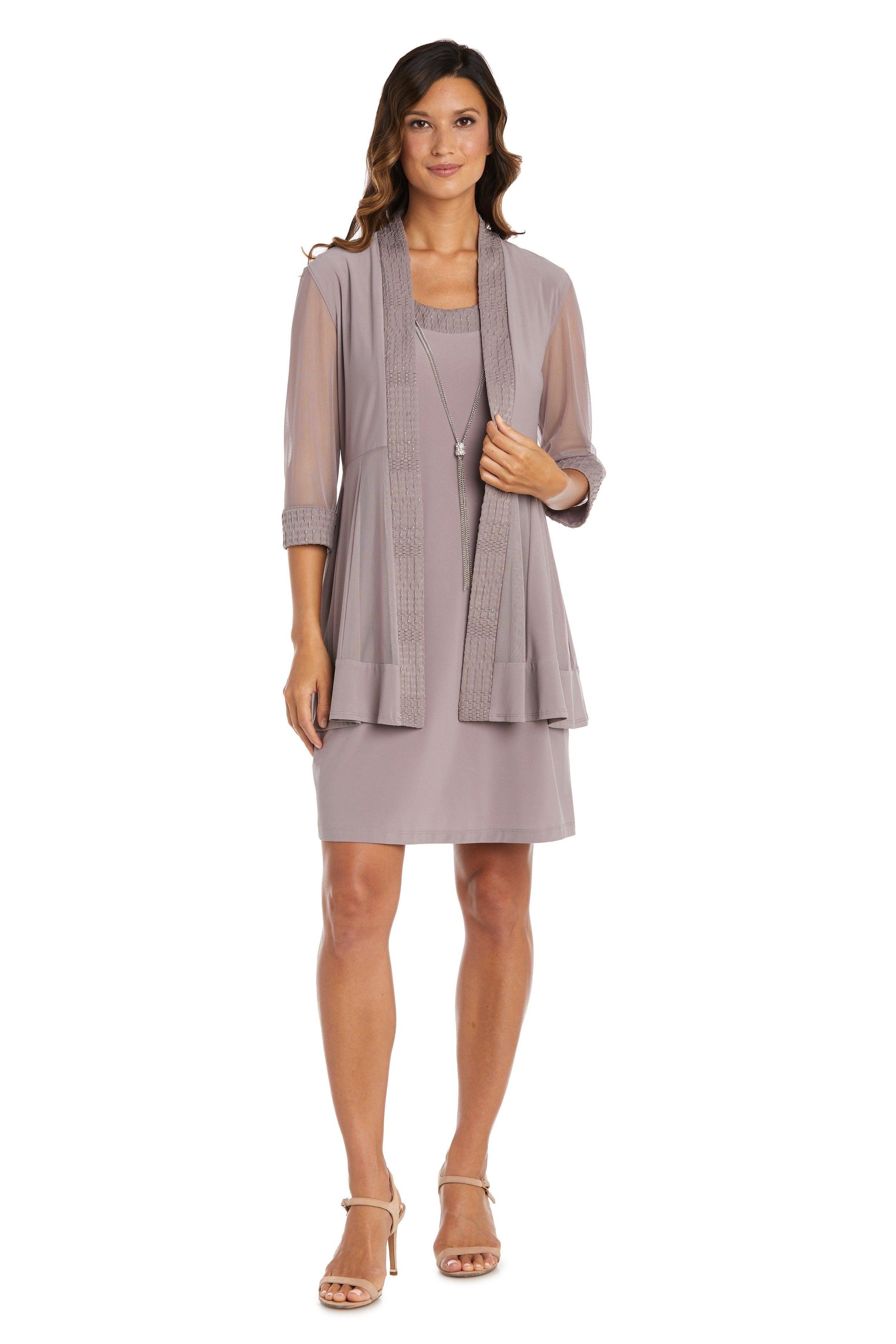 R&M Richards Short Mother of the Bride Dress 5394 - The Dress Outlet