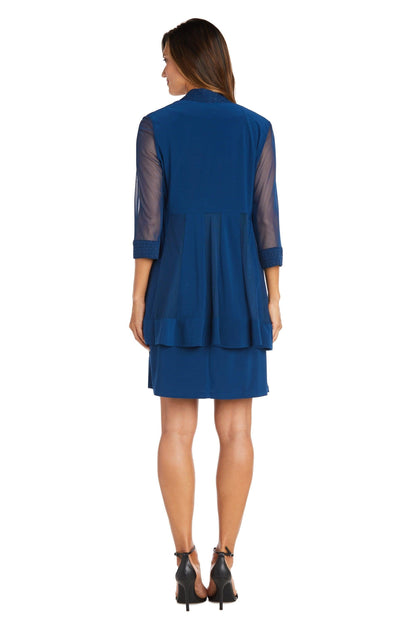 R&M Richards Short Mother of the Bride Dress 5394 - The Dress Outlet