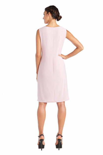 R&M Richards Short Mother of the Bride Dress 7279J - The Dress Outlet
