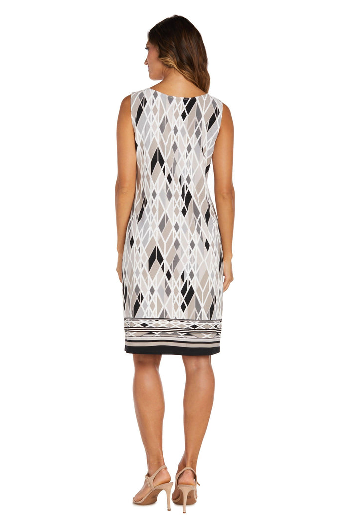 R&M Richards Short Mother of the Bride Dress 7987 - The Dress Outlet