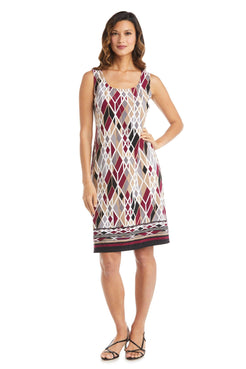 Taupe/Black R&M Richards 7987 Short Mother Of The Bride Dress for $66. ...
